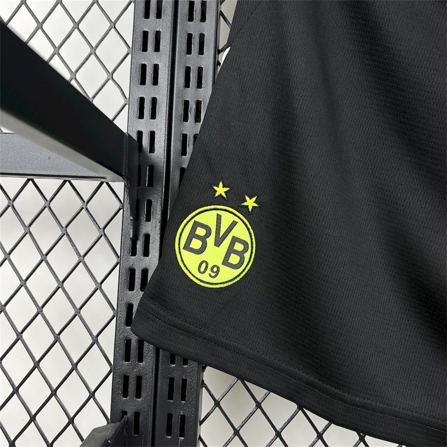 foot-Dortmund 24-25 Yellow Alert Special Edition Black Shorts - Fans Version