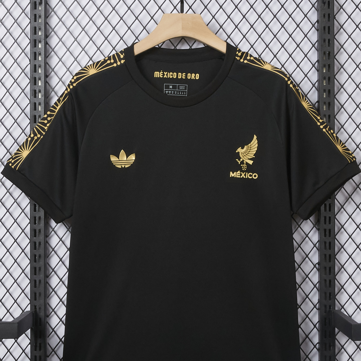 foot-Mexico 2025 Gold Cup Black Training Special Jersey - Fans Version