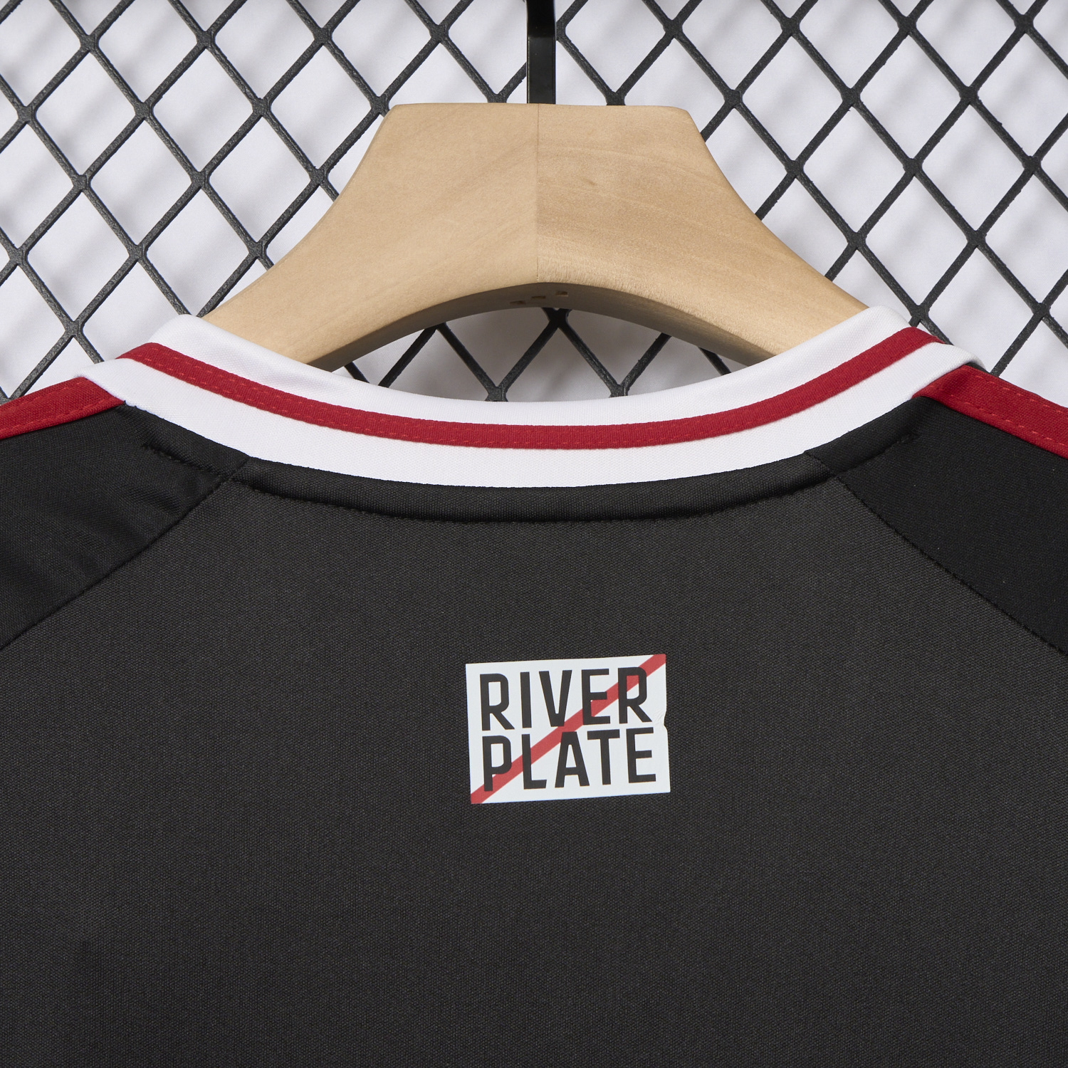 foot-River Plate 25-26 Away Jersey With Chest Sponsor - Fans Version