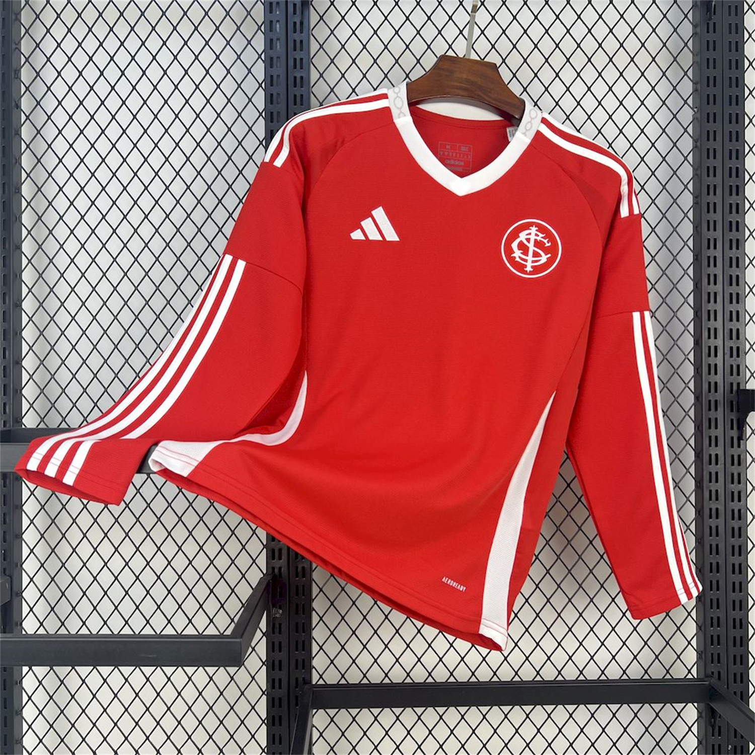 foot-SC Internacional 25-26 Home Unsponsored Long Sleeves Jersey - Fans Version