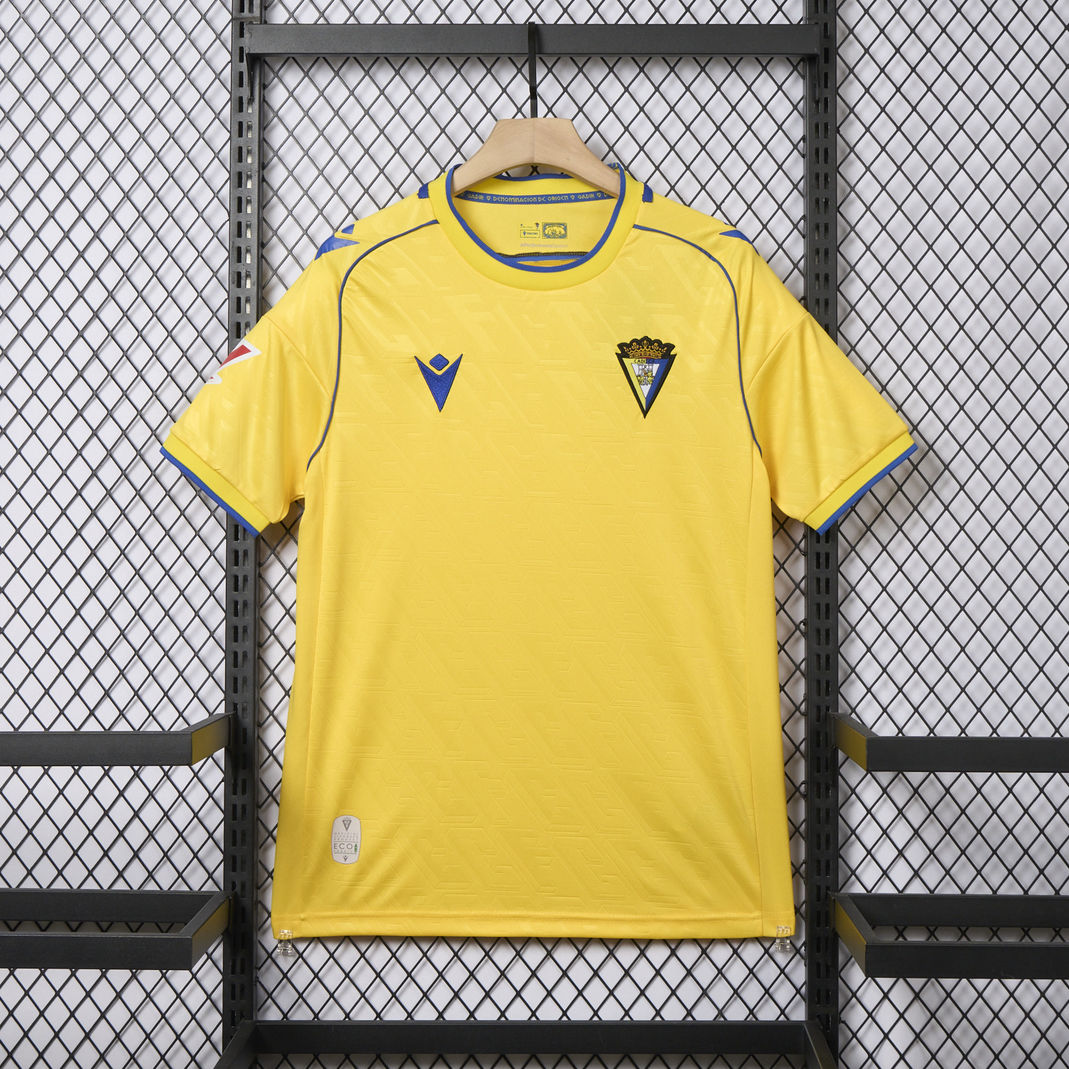 foot-Cádiz Cadiz 25-26 Home Unsponsored Jersey - Fans Version