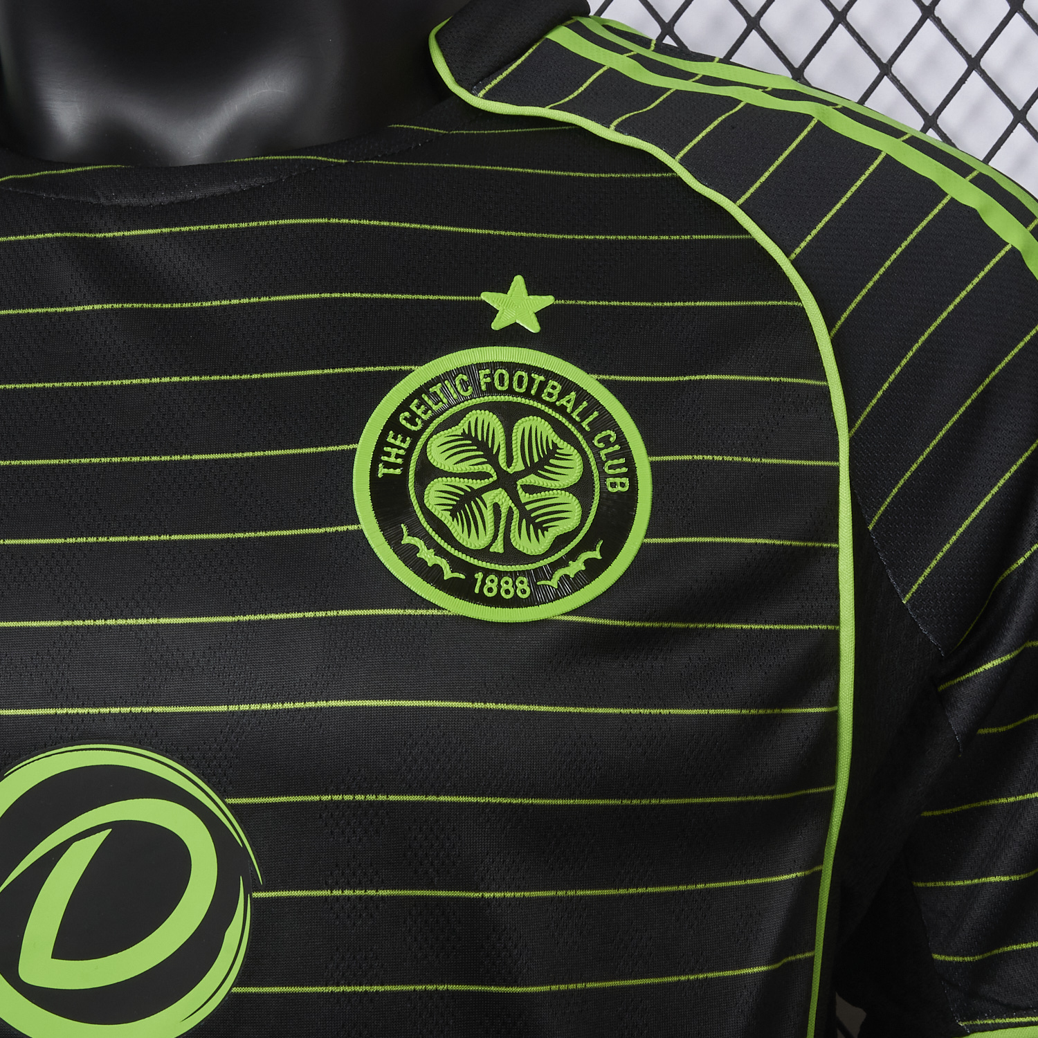 foot-Celtic 25-26 Away Black Jersey - Player Version