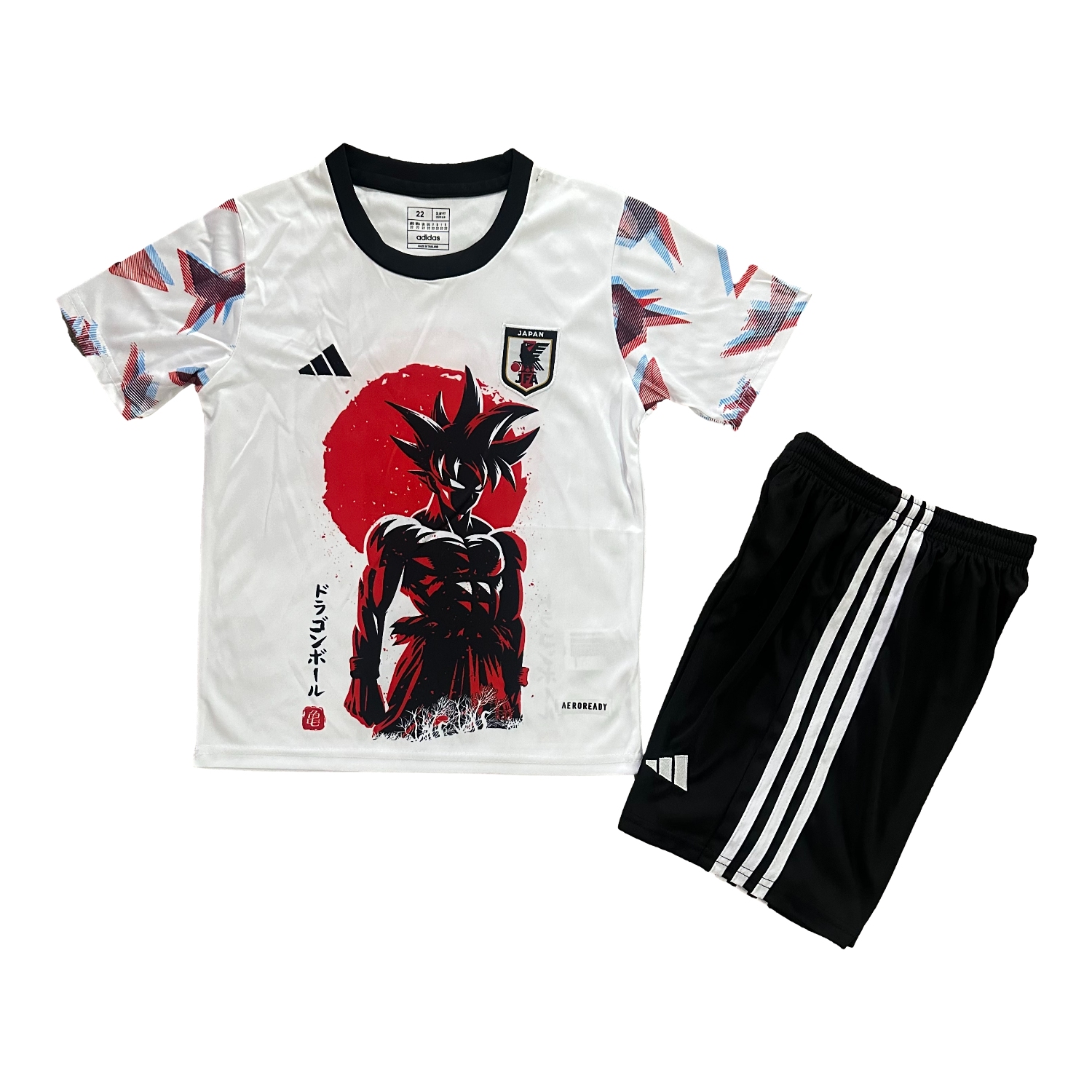 foot-Japan 25-26 Saiyan At Sunset White Special Kids Kit