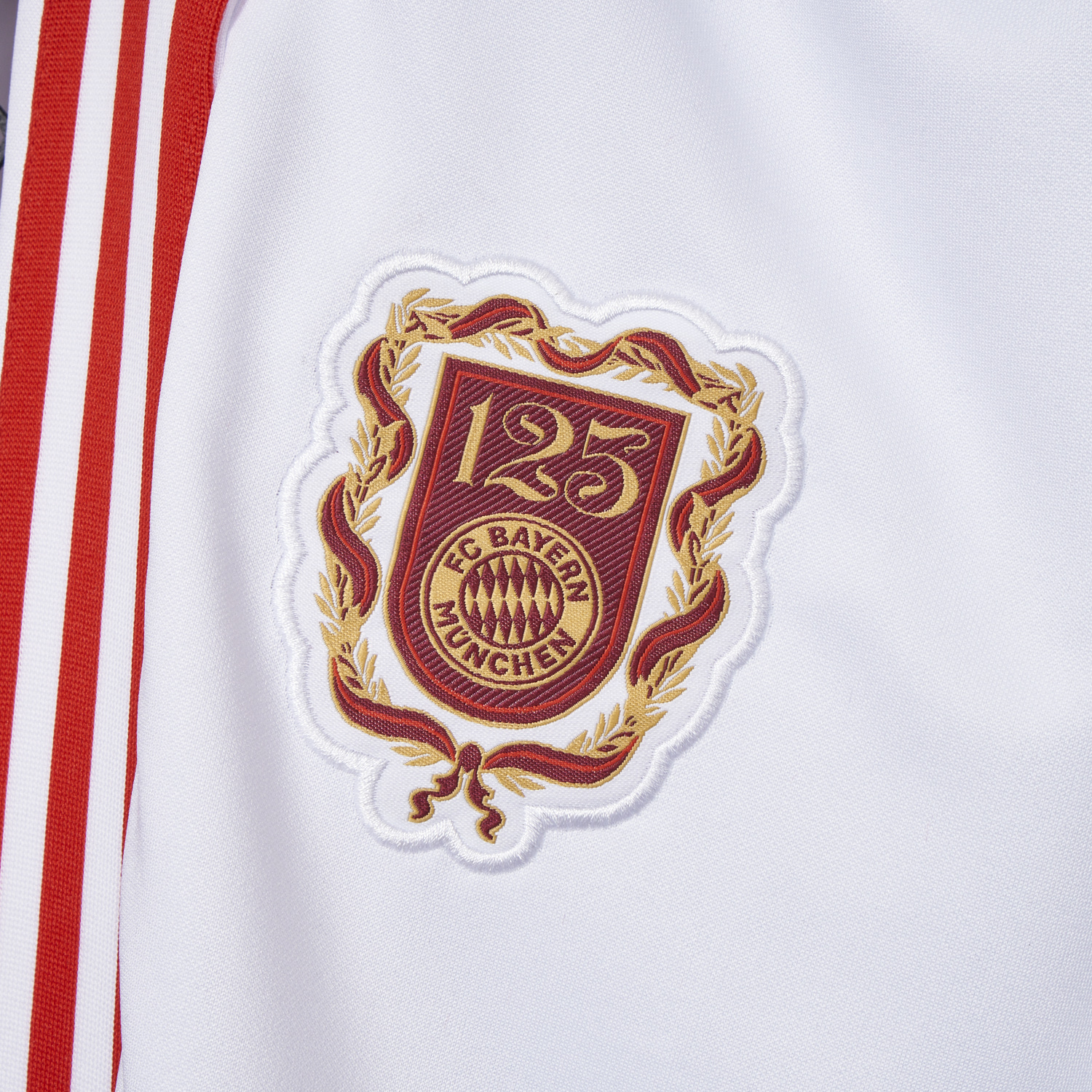 foot-Bayern Munich 2025 125th Anniversary Jacket Training Tracksuit - White