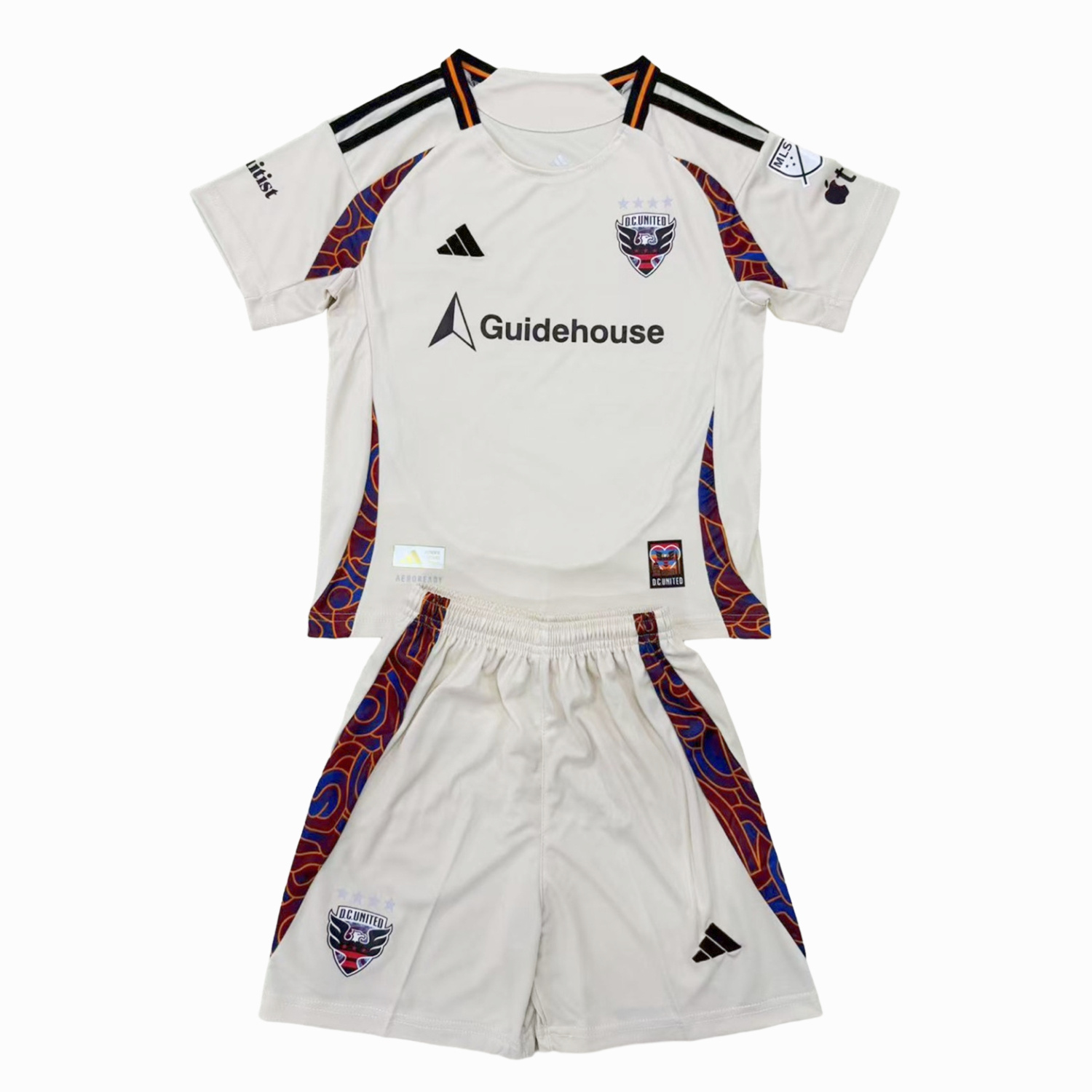 foot-D.C. United 2025 Away Kids Kit