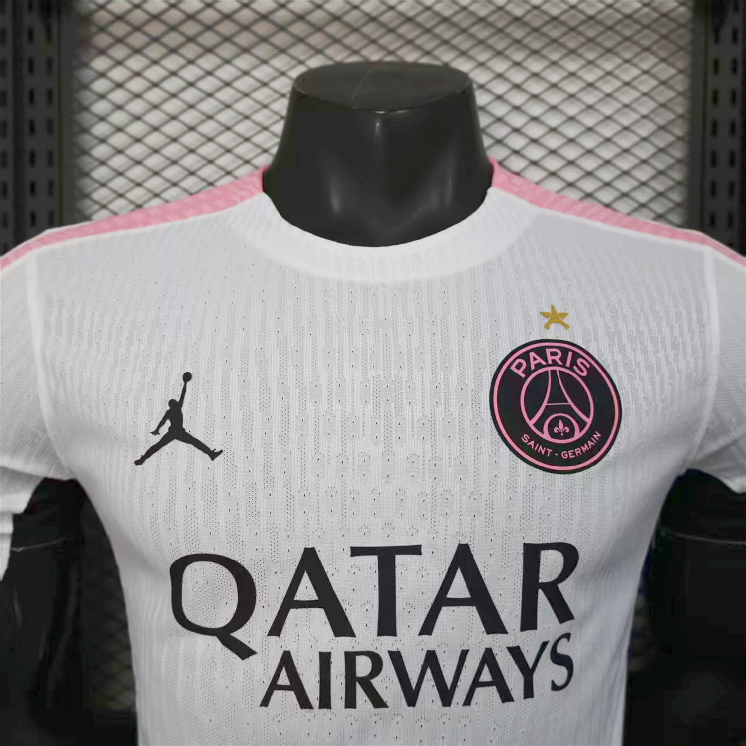 foot-Paris Saint-Germain PSG 25-26 White Pre-Match Training Jersey - Player Version