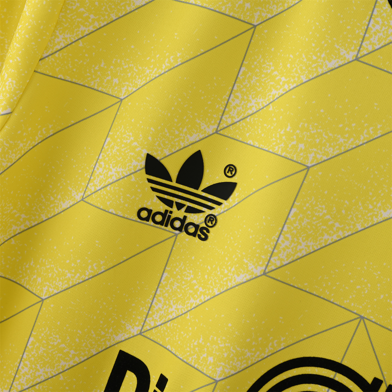 foot-Retro Dortmund 1988-89 Home Jersey