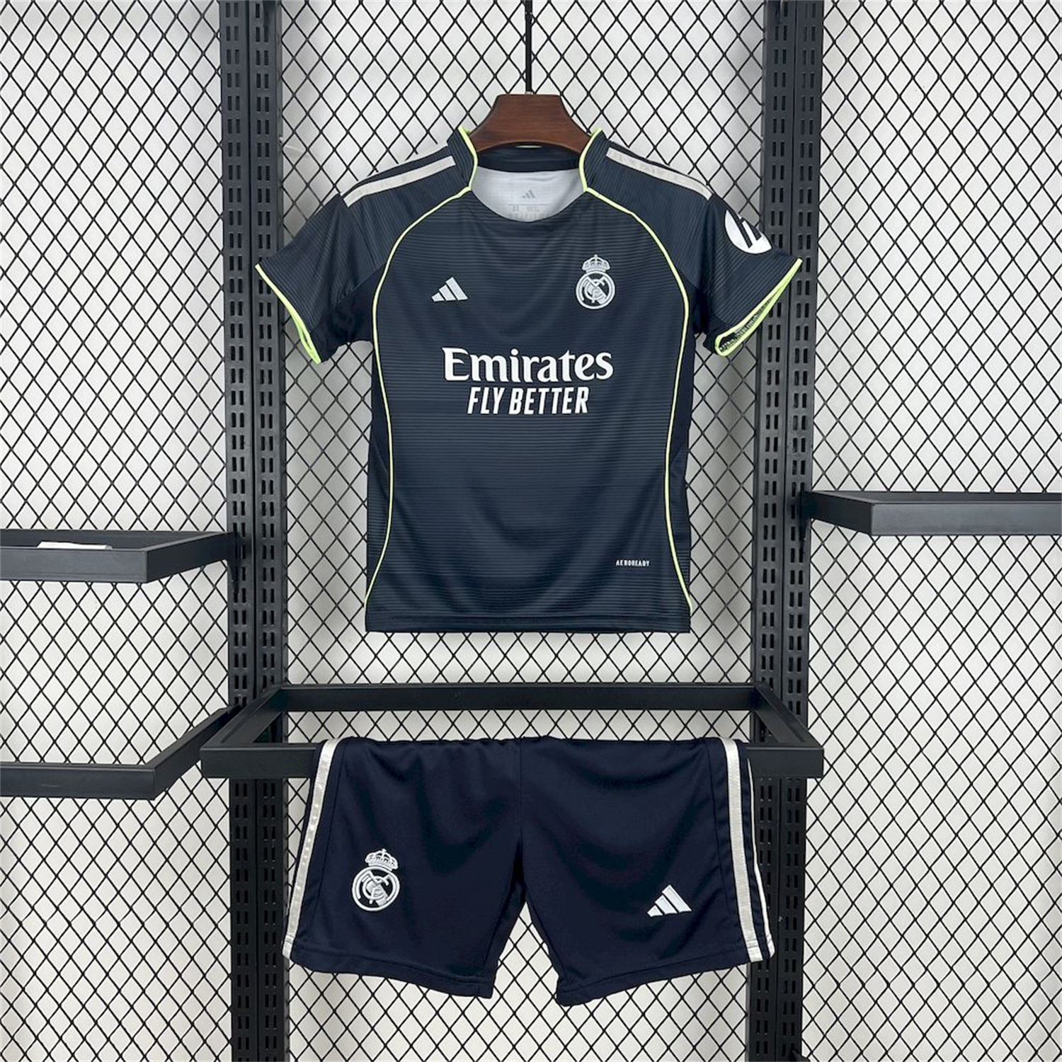foot-Real Madrid 25-26 Away Kids Kit - Fans Version