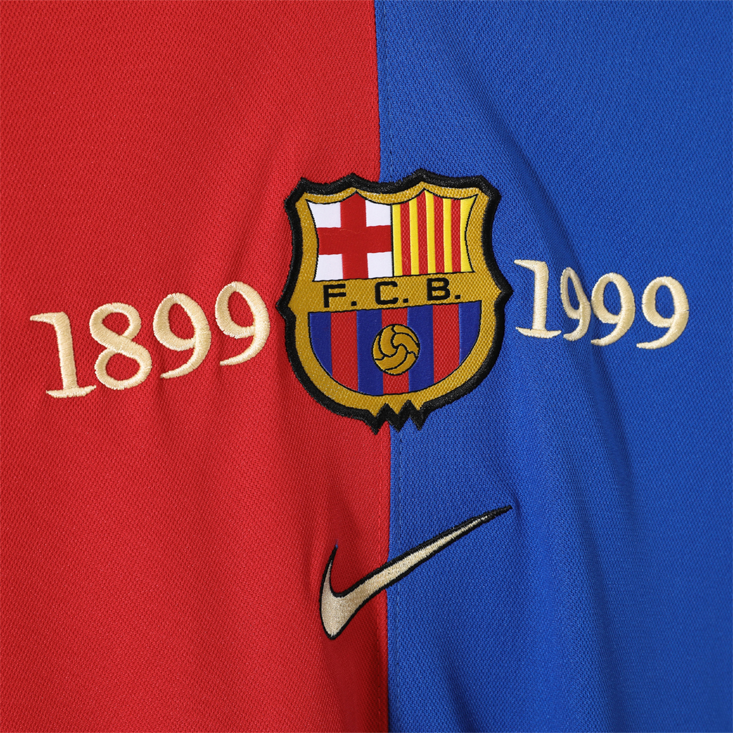 foot-Retro Barcelona 99-00 Home Long Sleeves Jersey