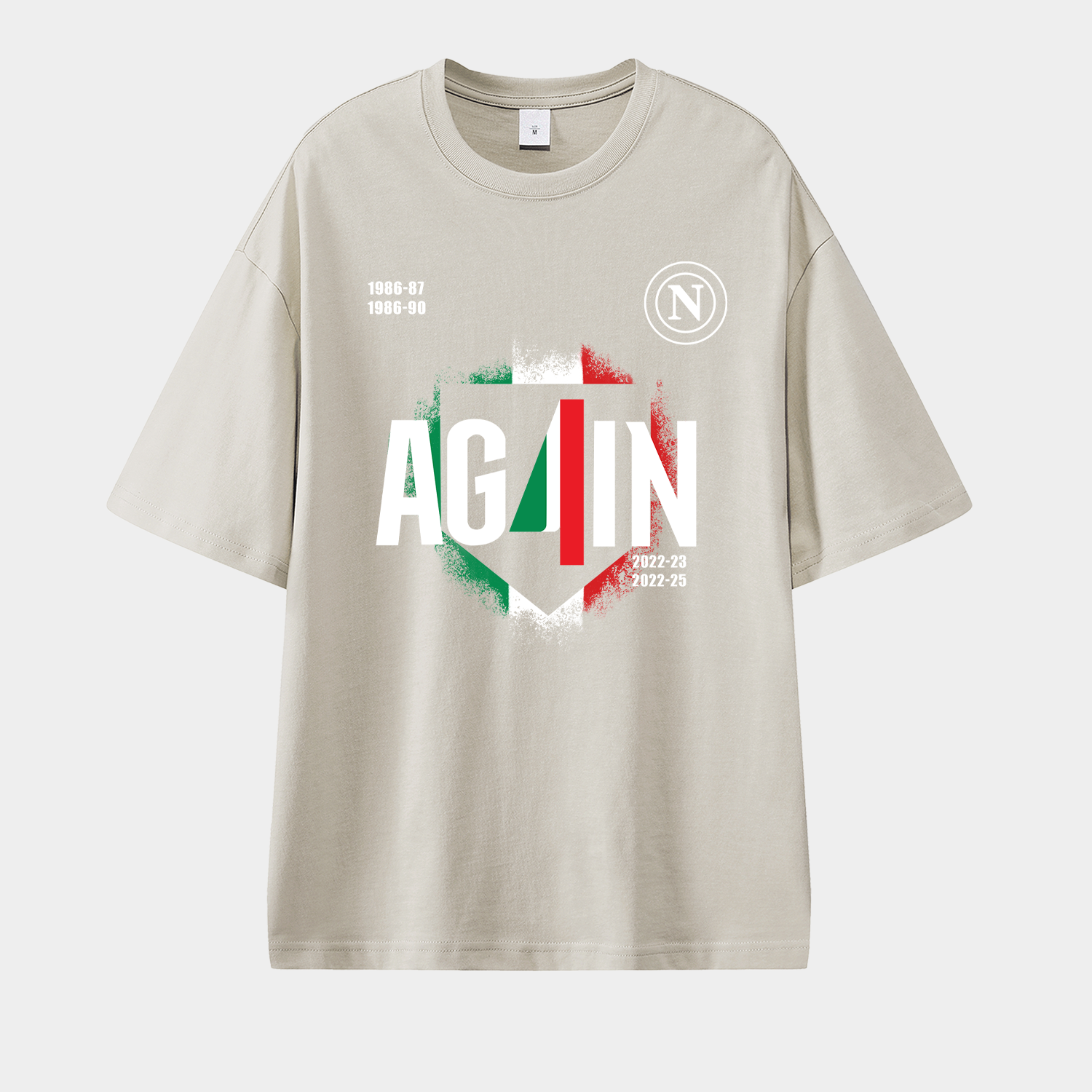 foot-Napoli AG4IN 2025 Unisex Pure Cotton T-shirt