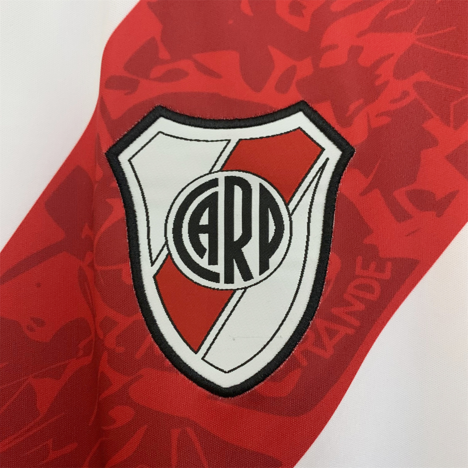 foot-Retro River Plate 2013-14 Home Jersey