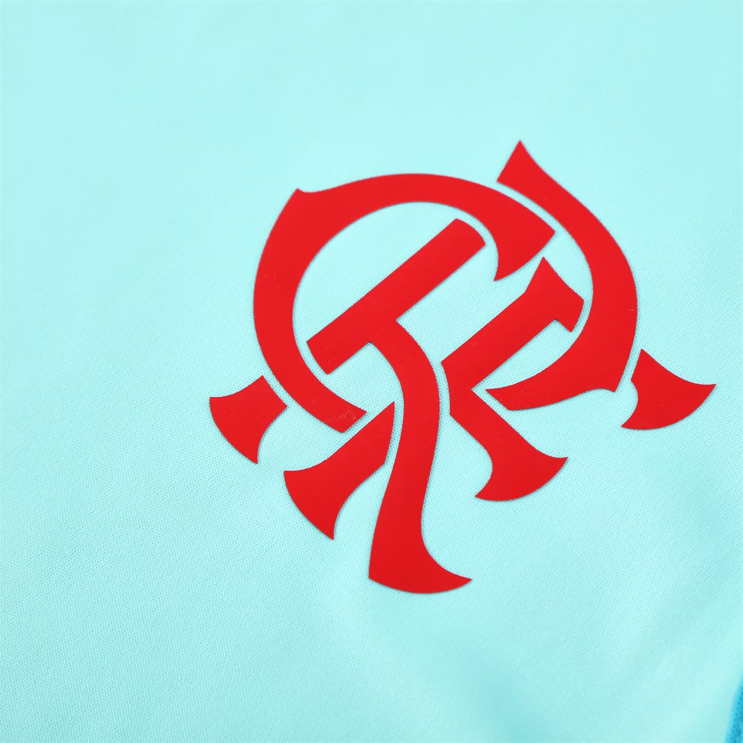 foot-Flamengo 25-26 Vest Training Set - Light Blue With Royal Blue