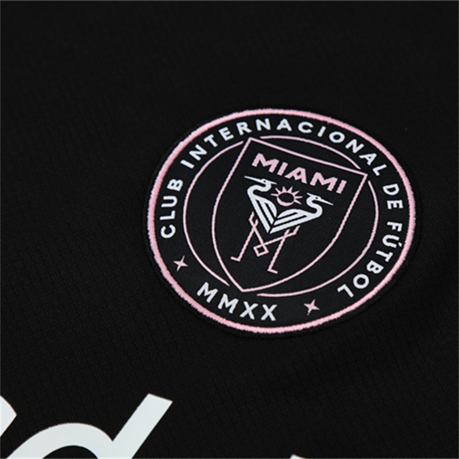 foot-INT M.A.M 25-26 Kids Short-Sleeve Training Set - Black Top and Shorts