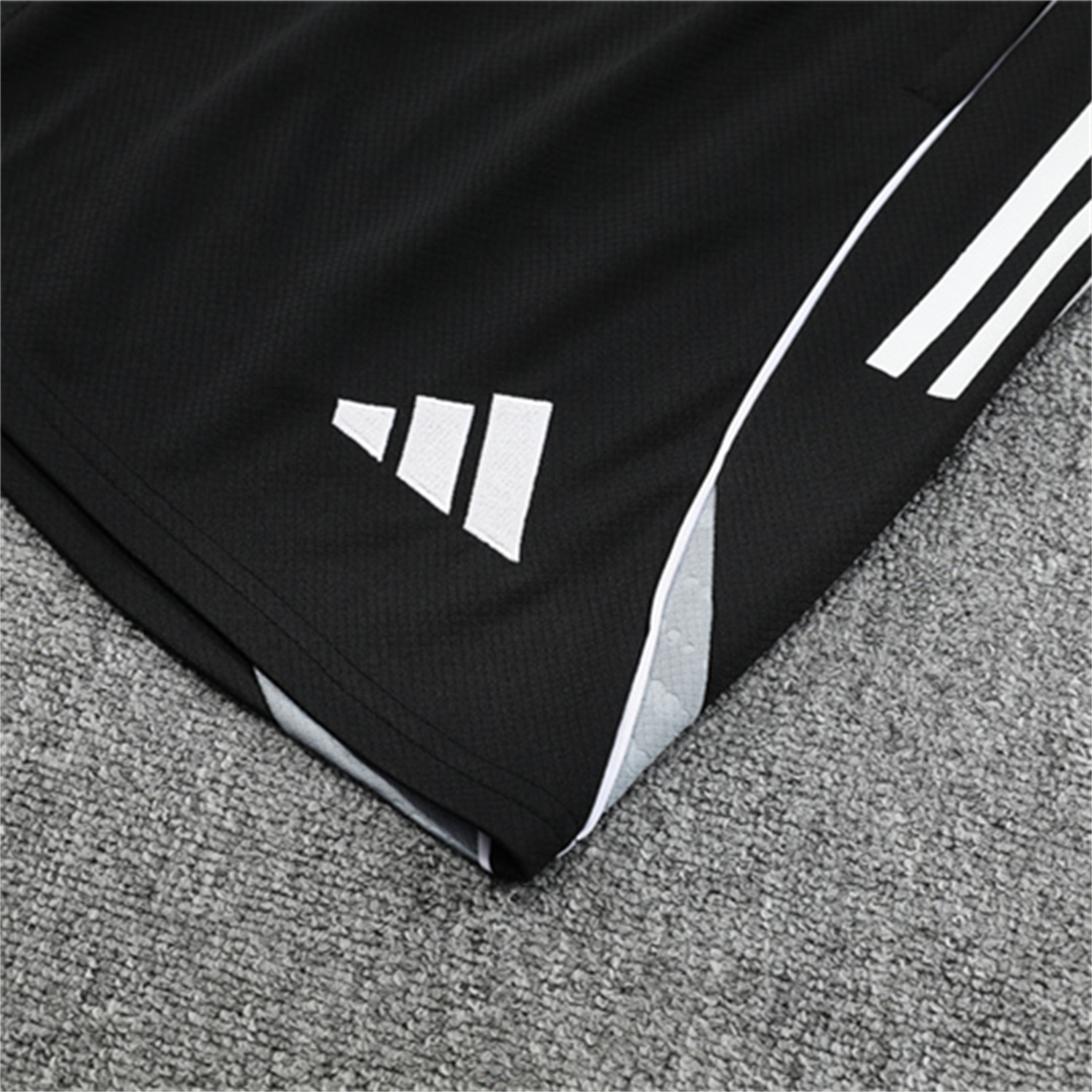 foot-Argentina 25-26 Pre-Match Short-Sleeve Training Set - Black Top & Shorts