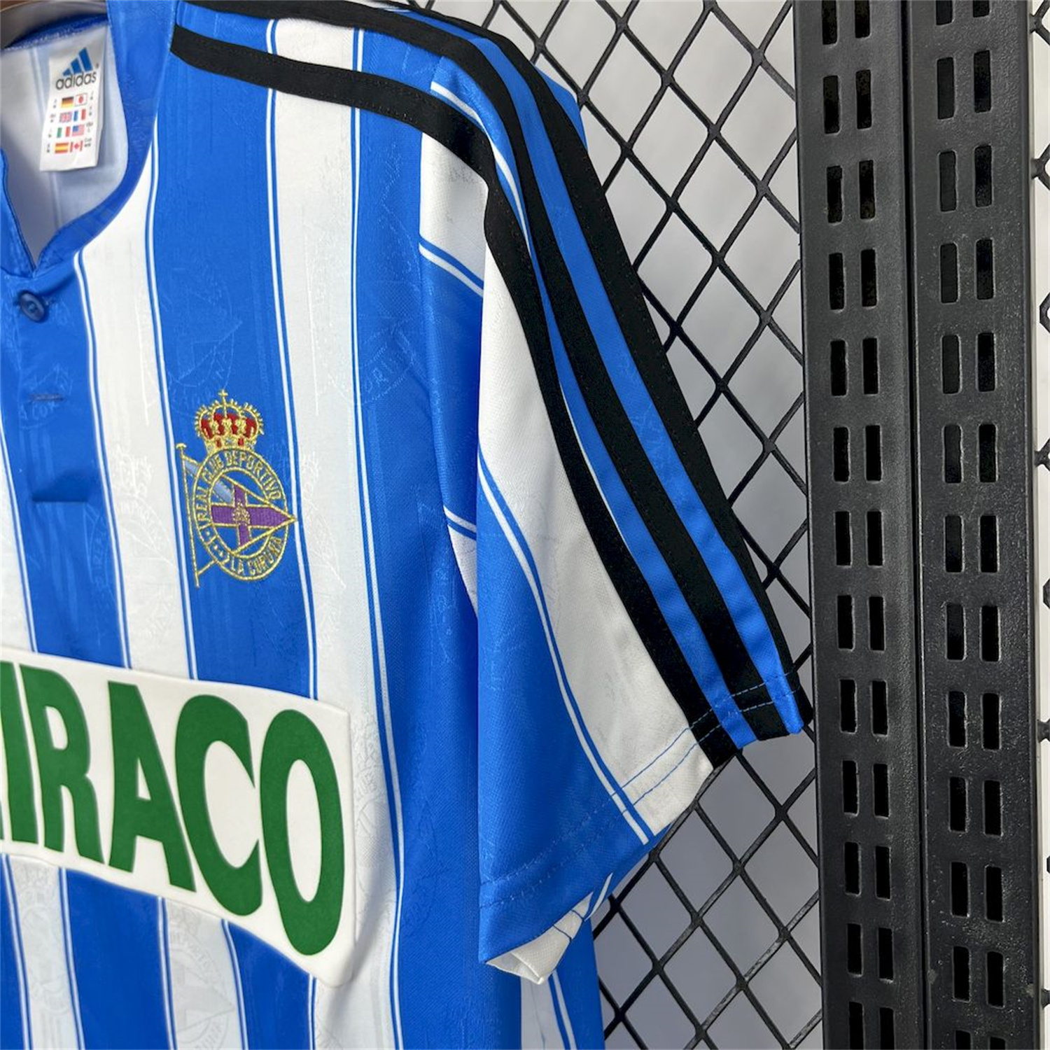 foot-Retro Deportivo de La Coruña 1997-98 Home Jersey