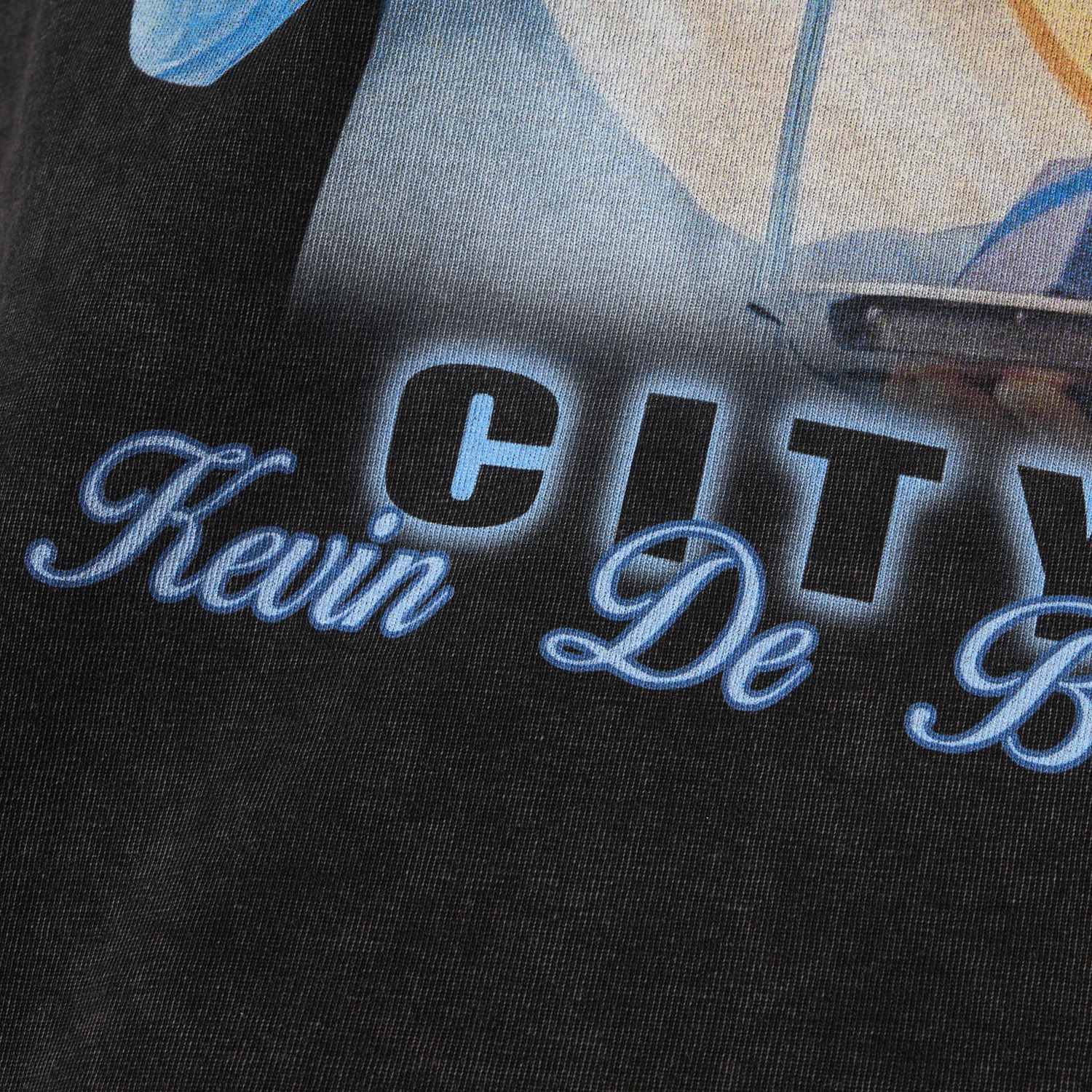 foot-Manchester City Kevin De Bruyne Cooker Oversized Washed T-Shirt