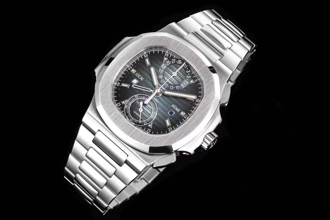 Patek Philippe Nautilus 40.5mm Black Dial Steel Bezel 5990/1A-001