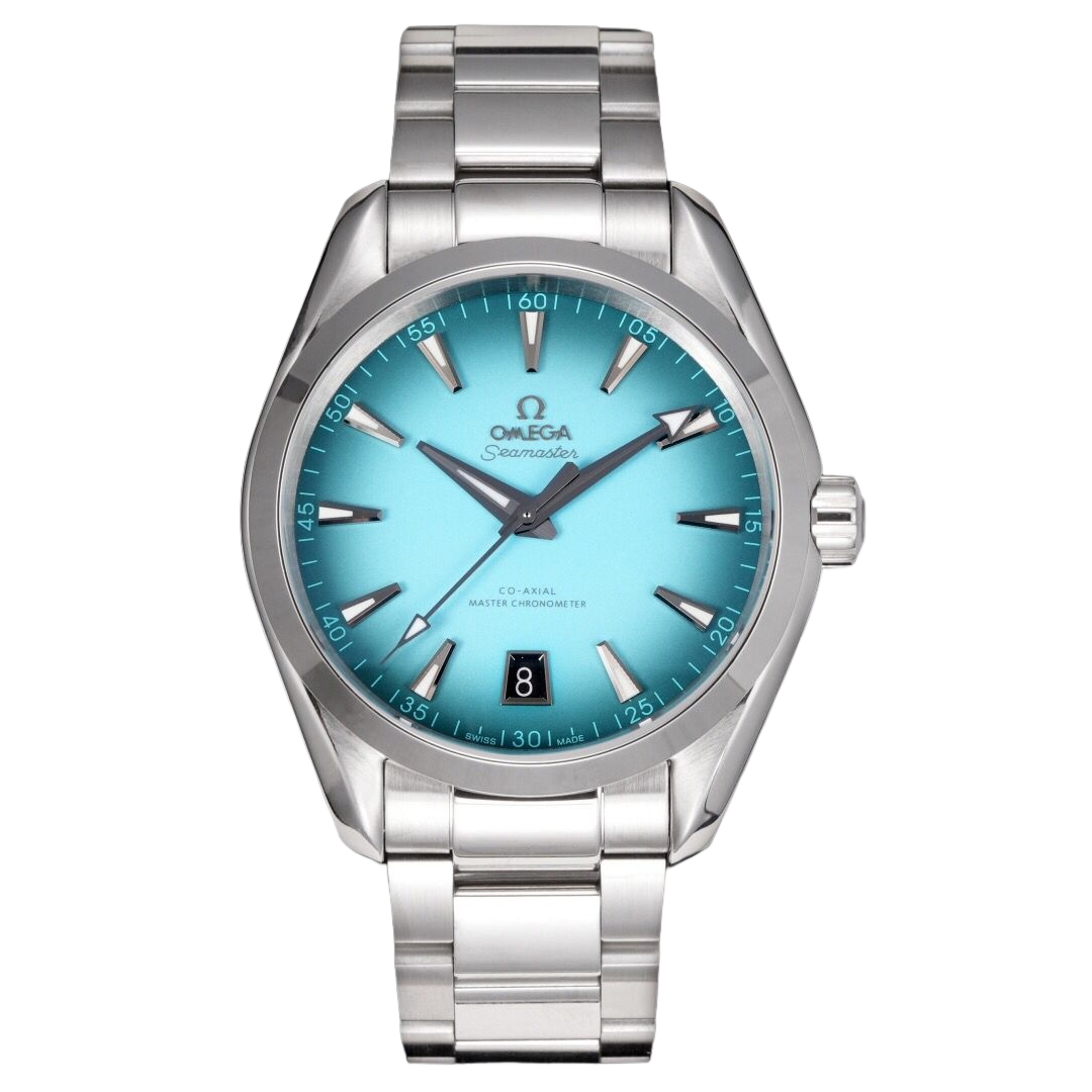 Omega Seamaster Aqua Terra 150M 41mm Turquoise Dial Steel Bezel 220.10.41.21.03.006