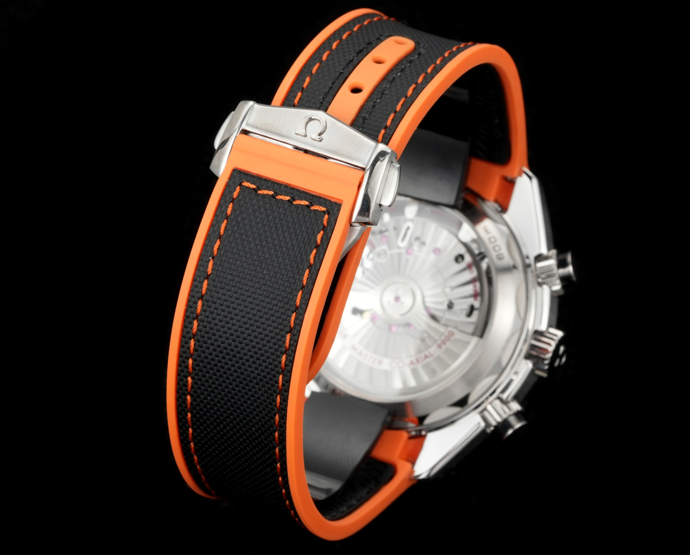 Omega Seamaster Planet Ocean 600M 45.5mm Black Dial Black Orange Bezel Rubber 215.32.46.25.01.001