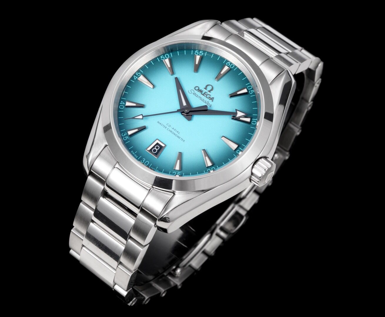 Omega Seamaster Aqua Terra 150M 41mm Turquoise Dial Steel Bezel 220.10.41.21.03.006