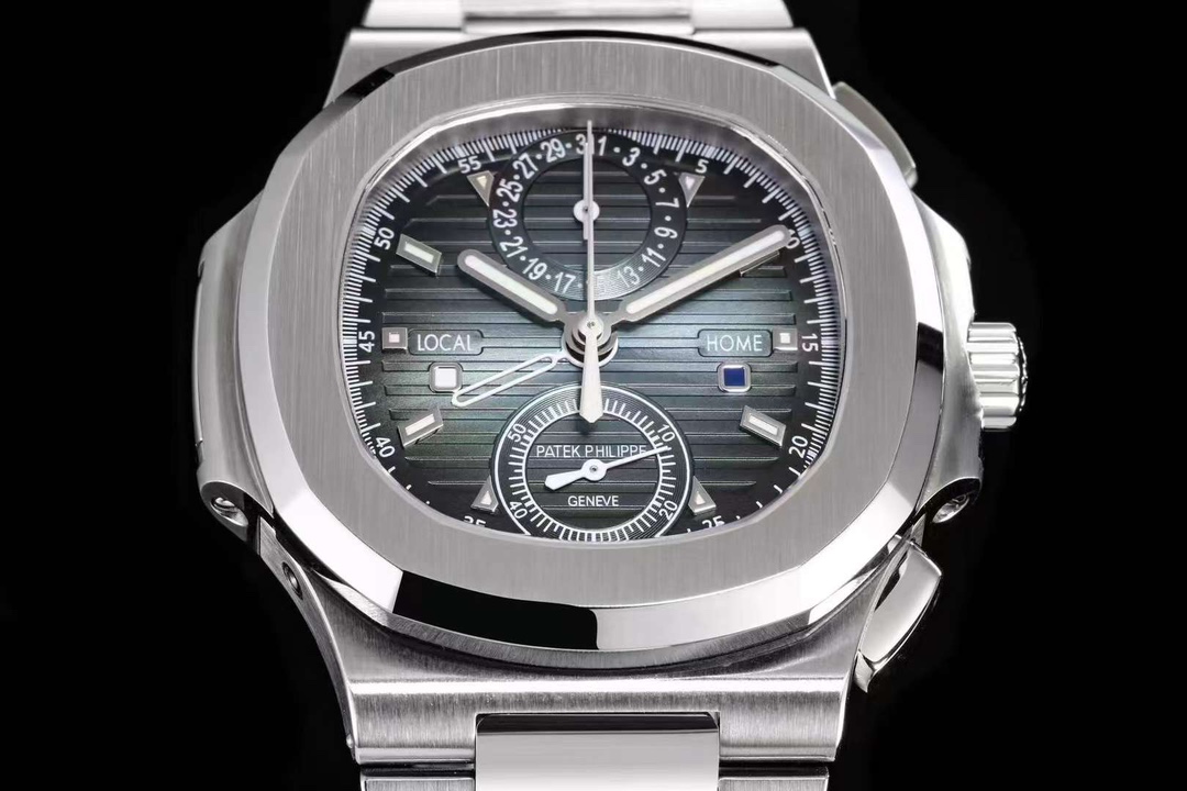 Patek Philippe Nautilus 40.5mm Black Dial Steel Bezel 5990/1A-001