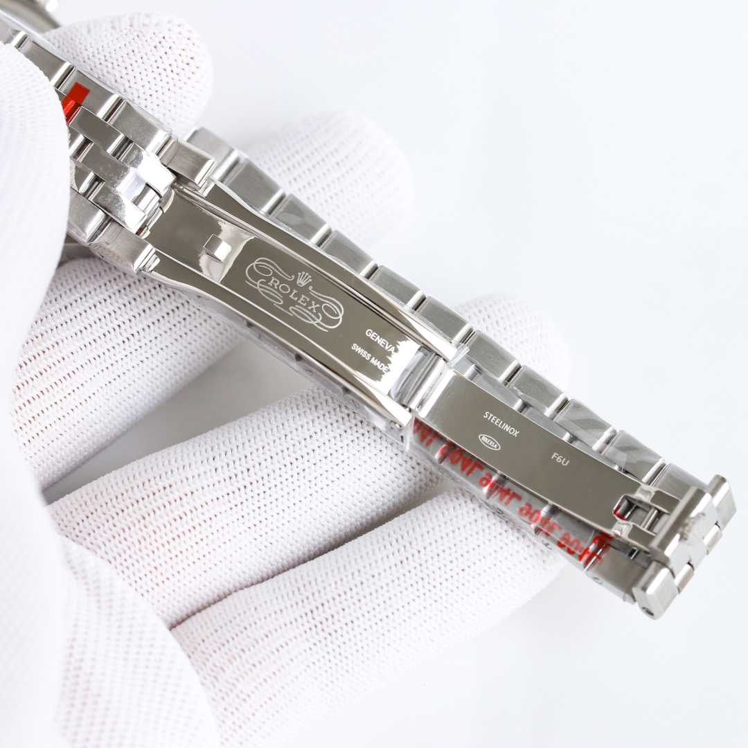 Rolex Land-Dweller 36mm 40mm Blue Honeycomb Dial Steel Bezel 127336-0001