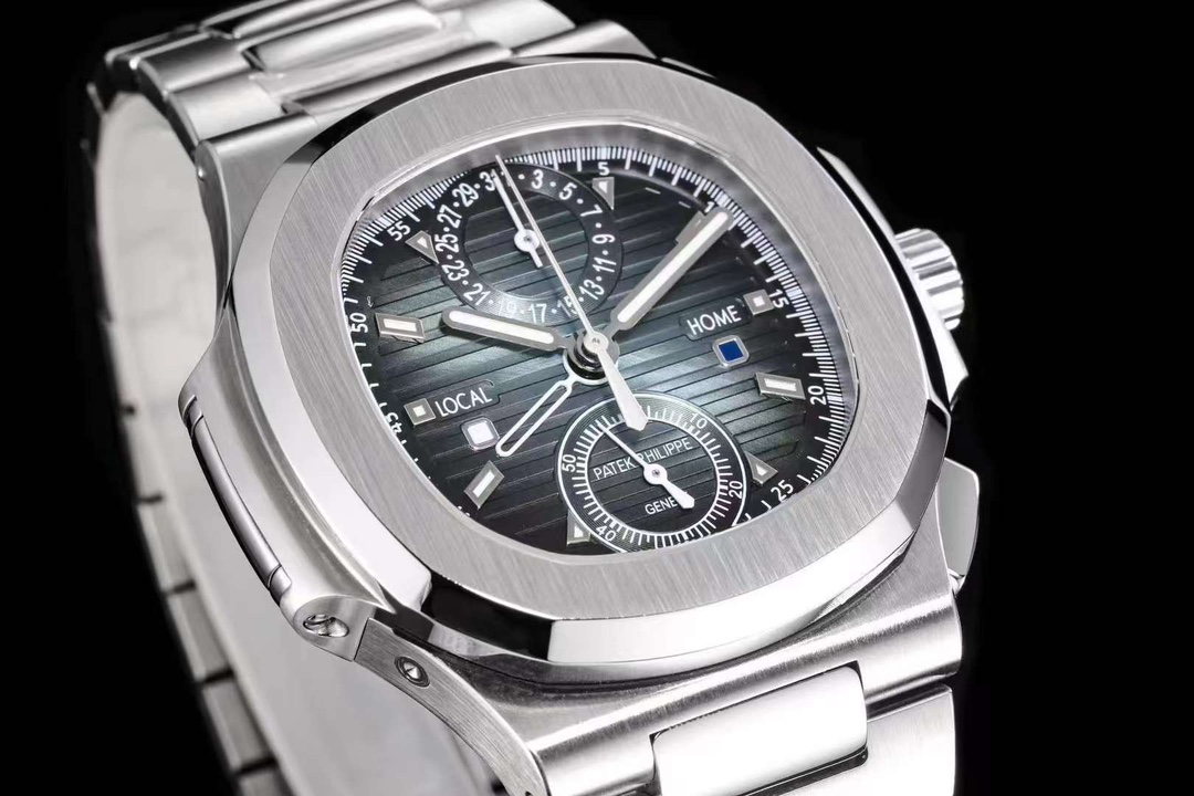 Patek Philippe Nautilus 40.5mm Black Dial Steel Bezel 5990/1A-001