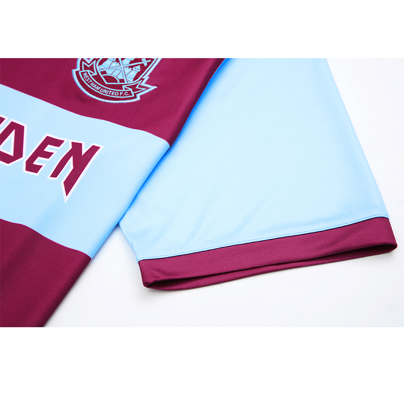 JerseysGala.com | Iron Maiden x West Ham Home Special Edition Jersey - with 11 print -Customize Name, Number and Patch | Worldwide Shipping
