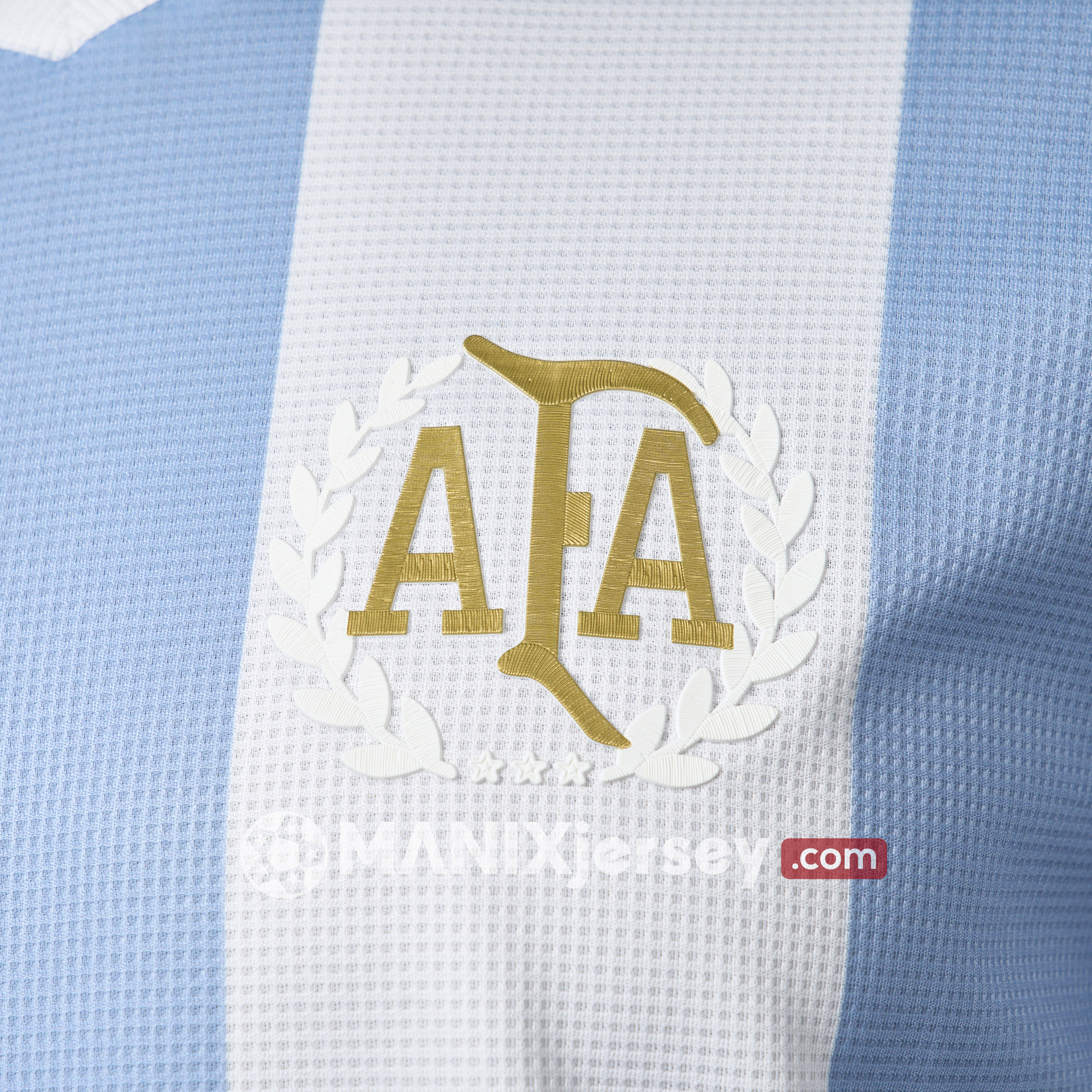 ManixJersey.com | Argentina 24-25 Adi 50 Years Anniversary Long Sleeve Jersey - Player Version -Customize Name, Number and Patch | Worldwide Shipping