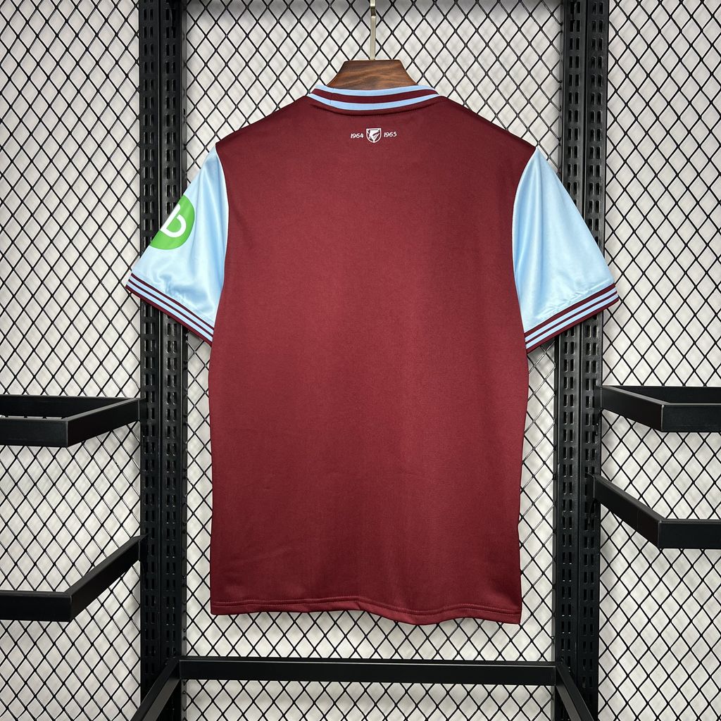 JerseysGala.com | West Ham United 24-25 Home Stadium Jersey - Fans Version -Customize Name, Number and Patch | Worldwide Shipping