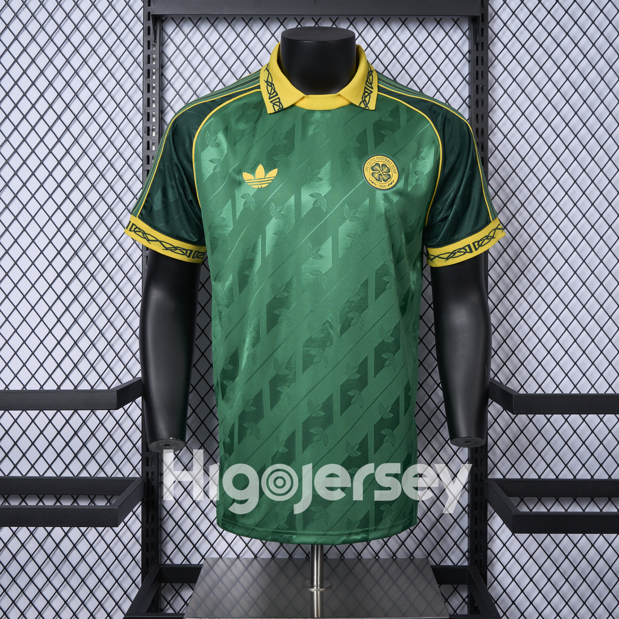 Higojerseys-Celtic 24-25 Originals LFSTLR Green Jersey - Player Version