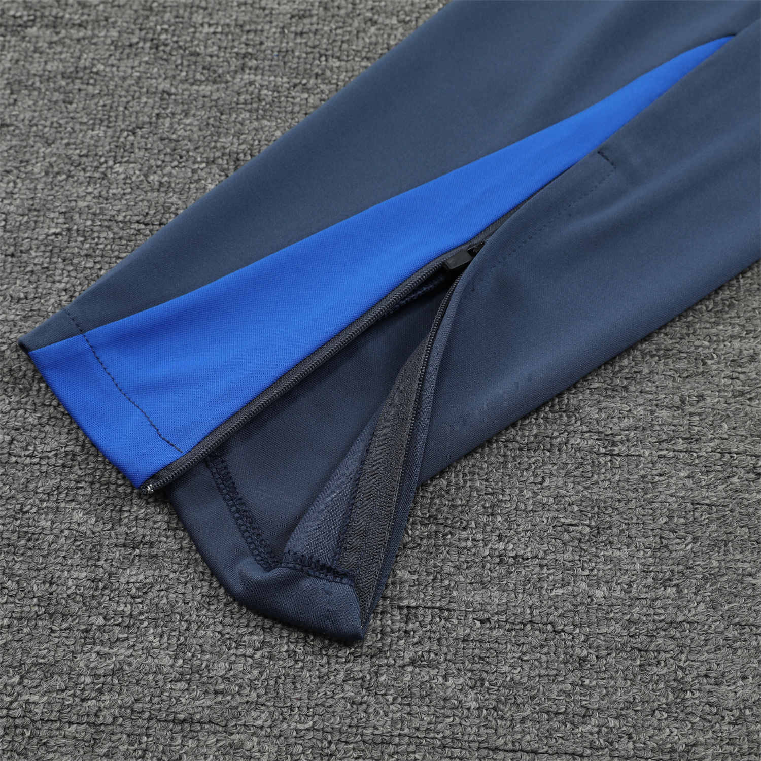 unitedfutballjersey-Inter Milan 24-25 Training Hoodie Set - Yellow Hoodie and Blue - Gray Pants