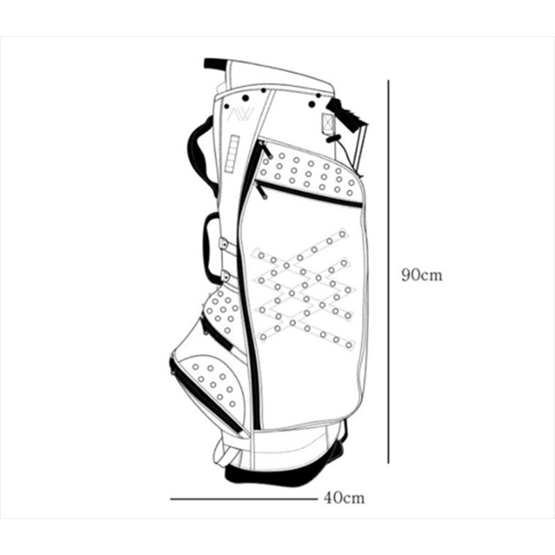 TITLESIT TAYLORMADE G/FORE GOLF BAG