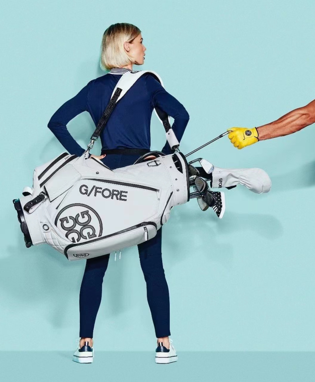 TITLESIT TAYLORMADE G/FORE GOLF BAG