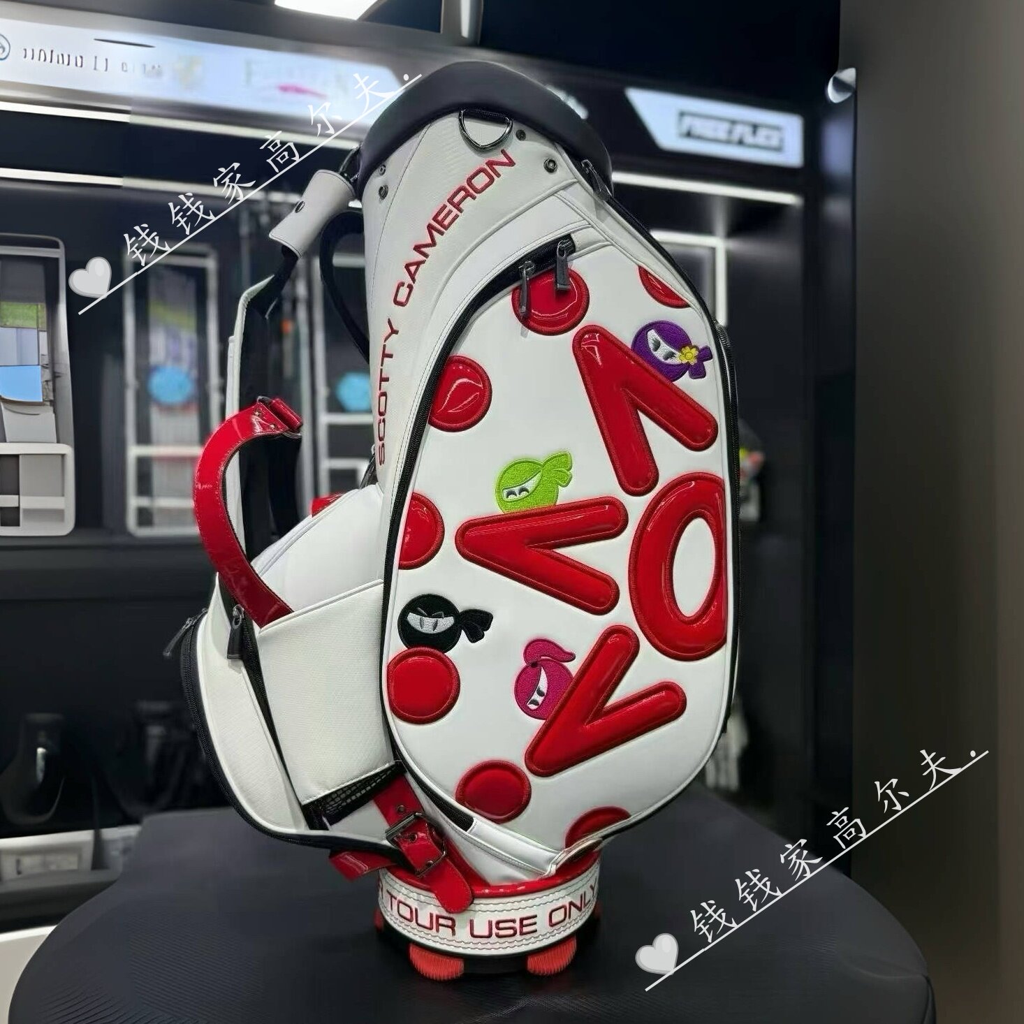 TITLESIT TAYLORMADE G/FORE GOLF BAG