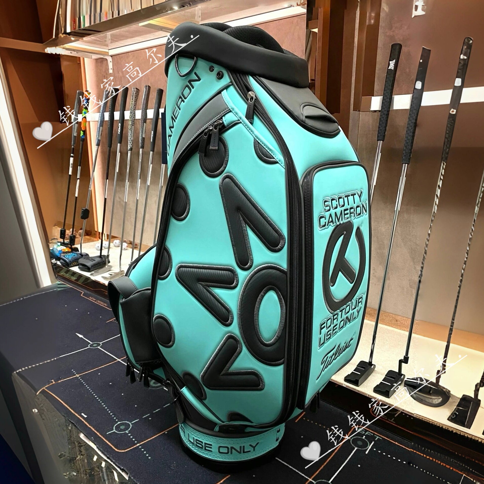 TITLESIT TAYLORMADE G/FORE GOLF BAG