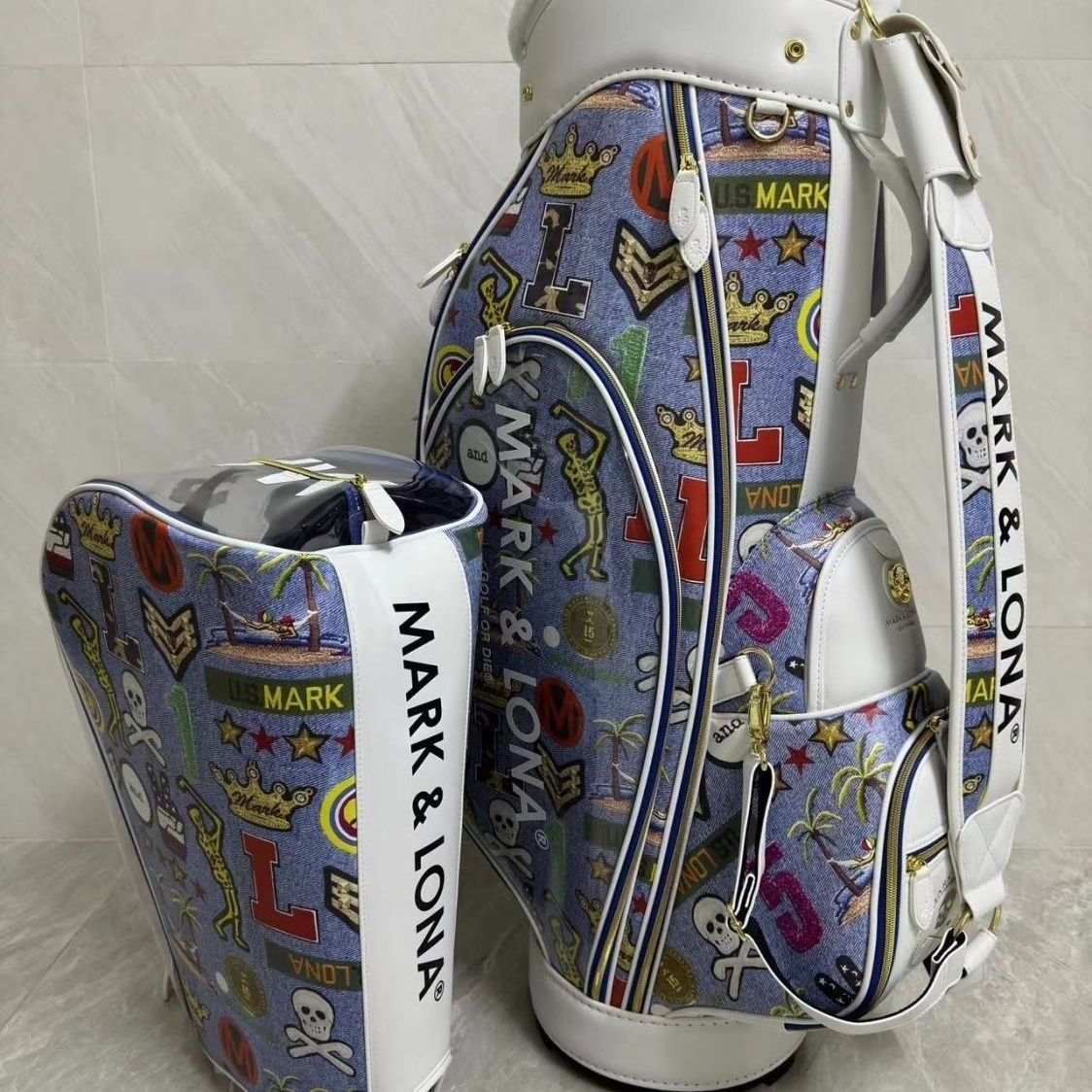 TITLESIT TAYLORMADE G/FORE GOLF BAG