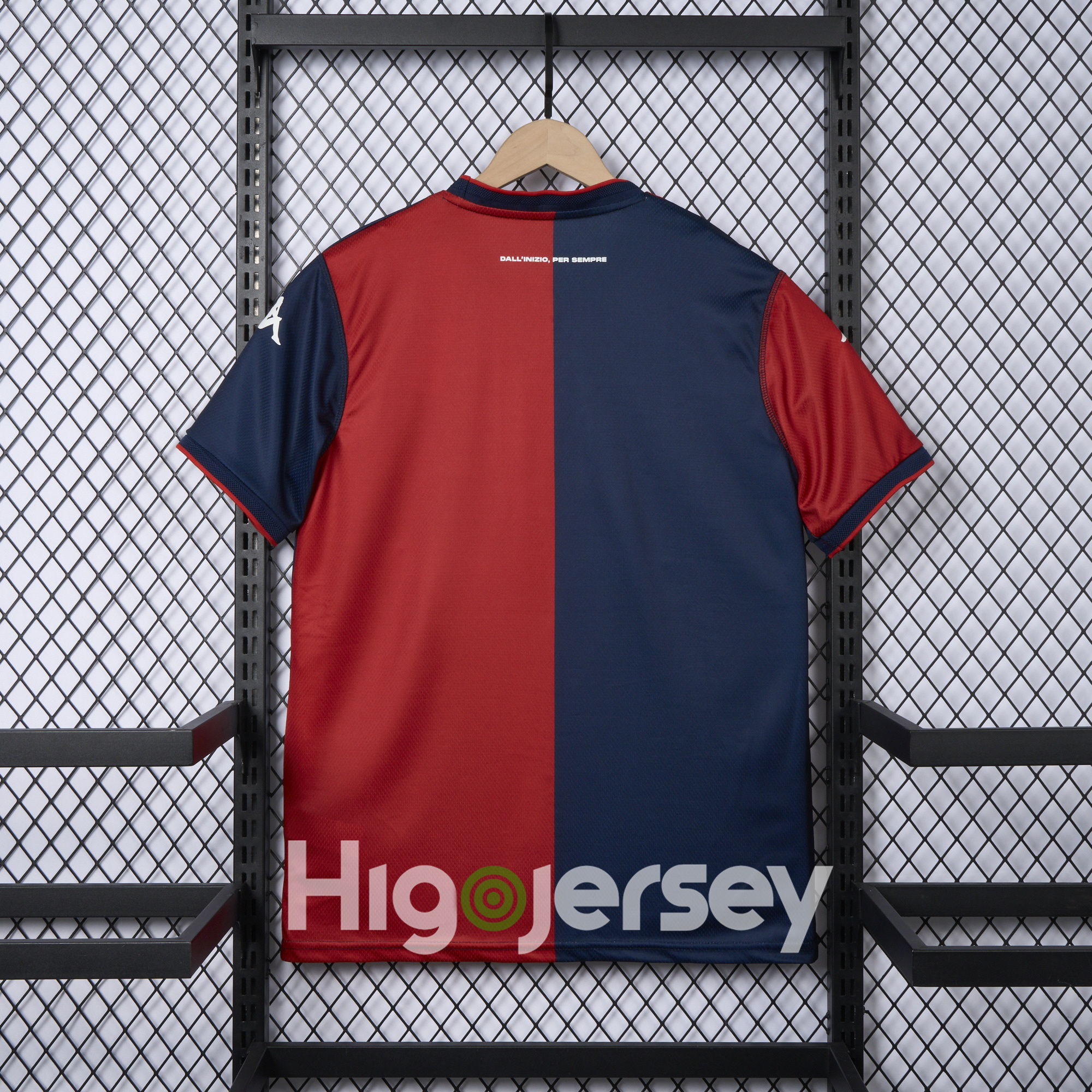 Higojerseys-Genoa 24-25 Home Unsponsored Jersey - Fans Version