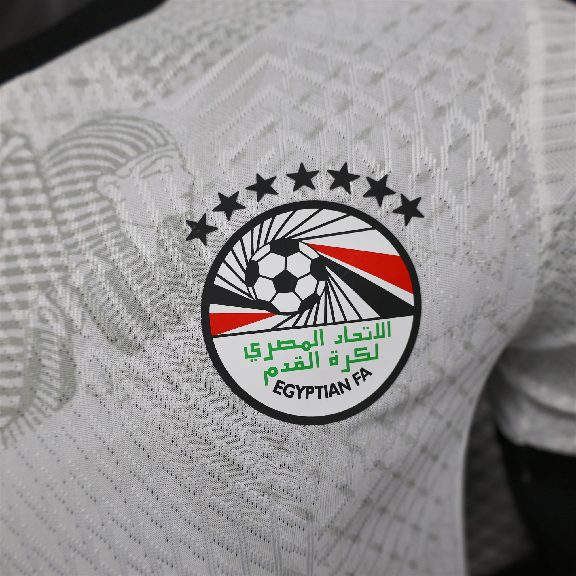 ManixJersey.com | Egypt 24-25 Away White Jersey - Player Version -Customize Name, Number and Patch | Worldwide Shipping