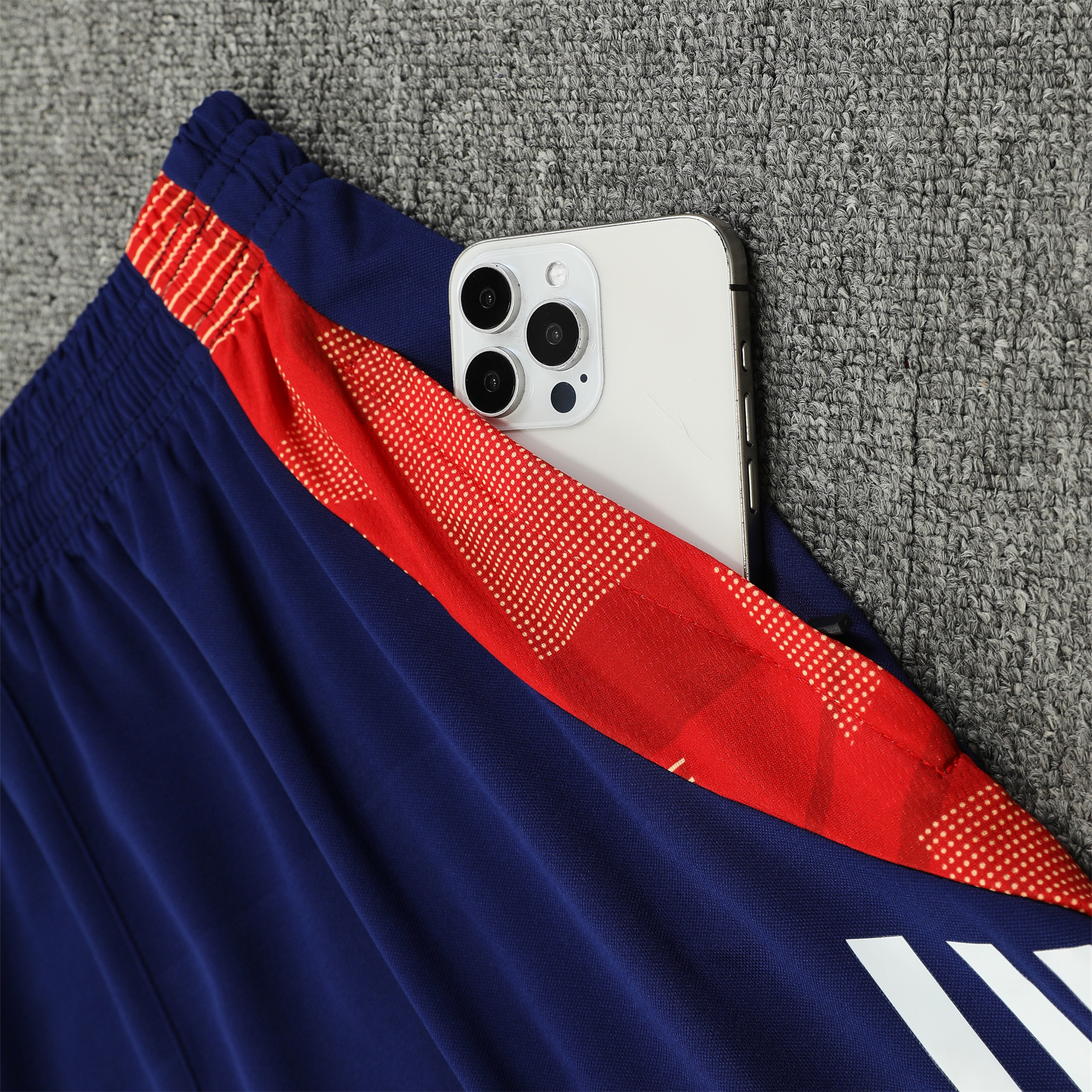 ManixJersey.com | Spain 24-25 Vest Training Set - Deep Blue -Customize Name, Number and Patch | Worldwide Shipping