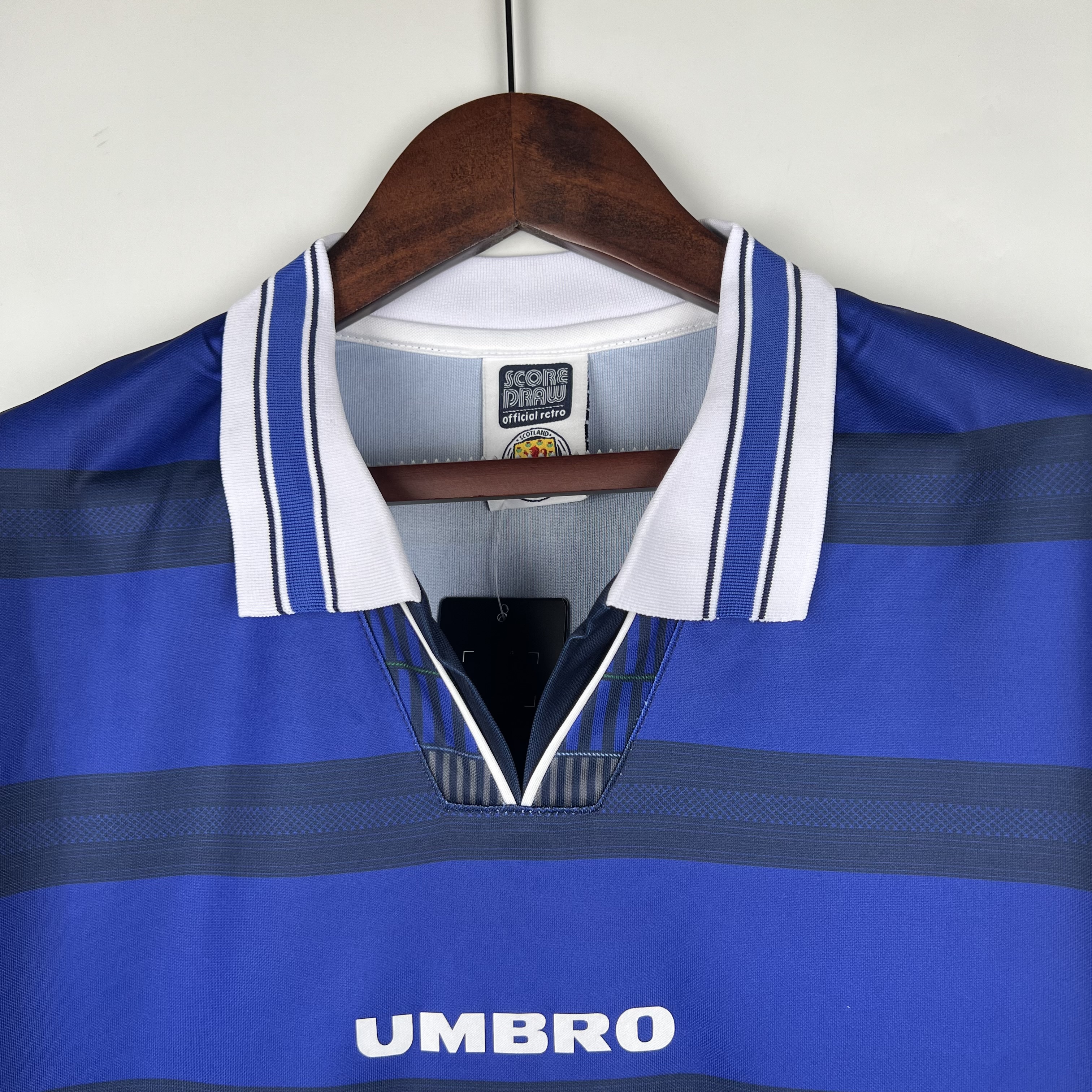 SIUjerseys-Retro S-c-o.t l.a-n.d 1998-00 Home Jersey - Fans Version