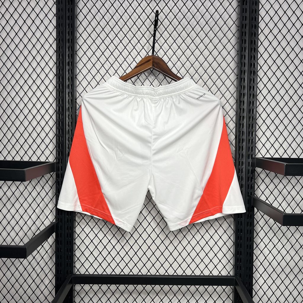 ManixJersey.com | Manchester United 24-25 Home Shorts - Fans Version -Customize Name, Number and Patch | Worldwide Shipping