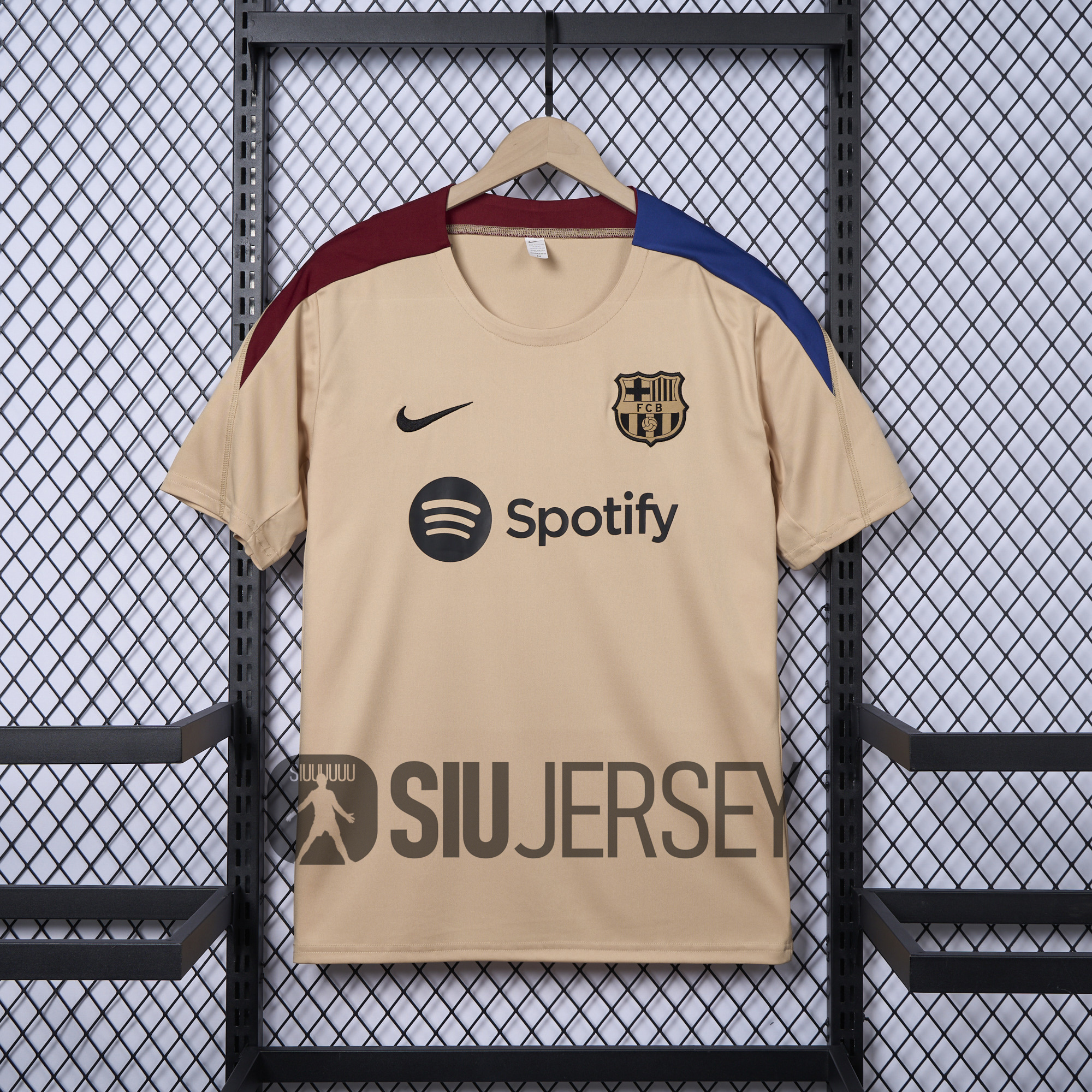 UltraTrikot-Barcelona 24-25 Frick Same Style Coach Training Shirt - Gold