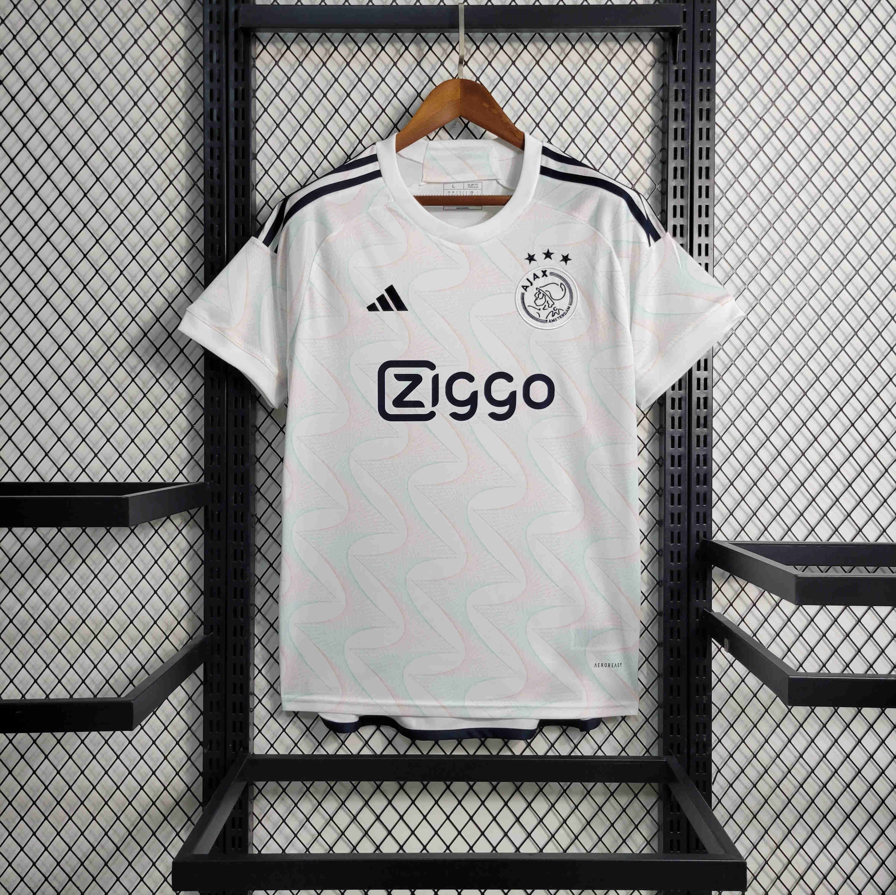 JerseysGala.com | Ajax 23-24 Away Stadium Jersey - Fans Version -Customize Name, Number and Patch | Worldwide Shipping