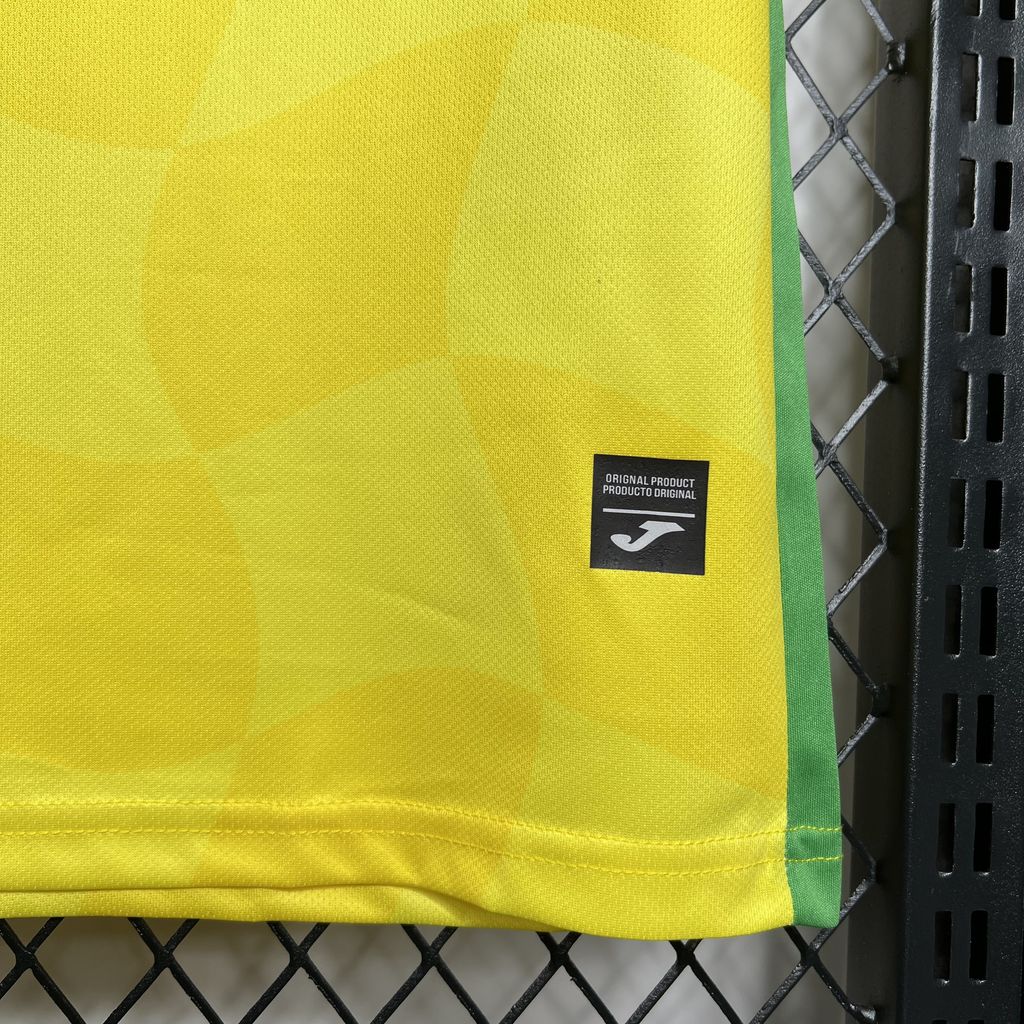 SIUjerseys-Norwich City 24-25 Home Stadium Jersey - Fans Version