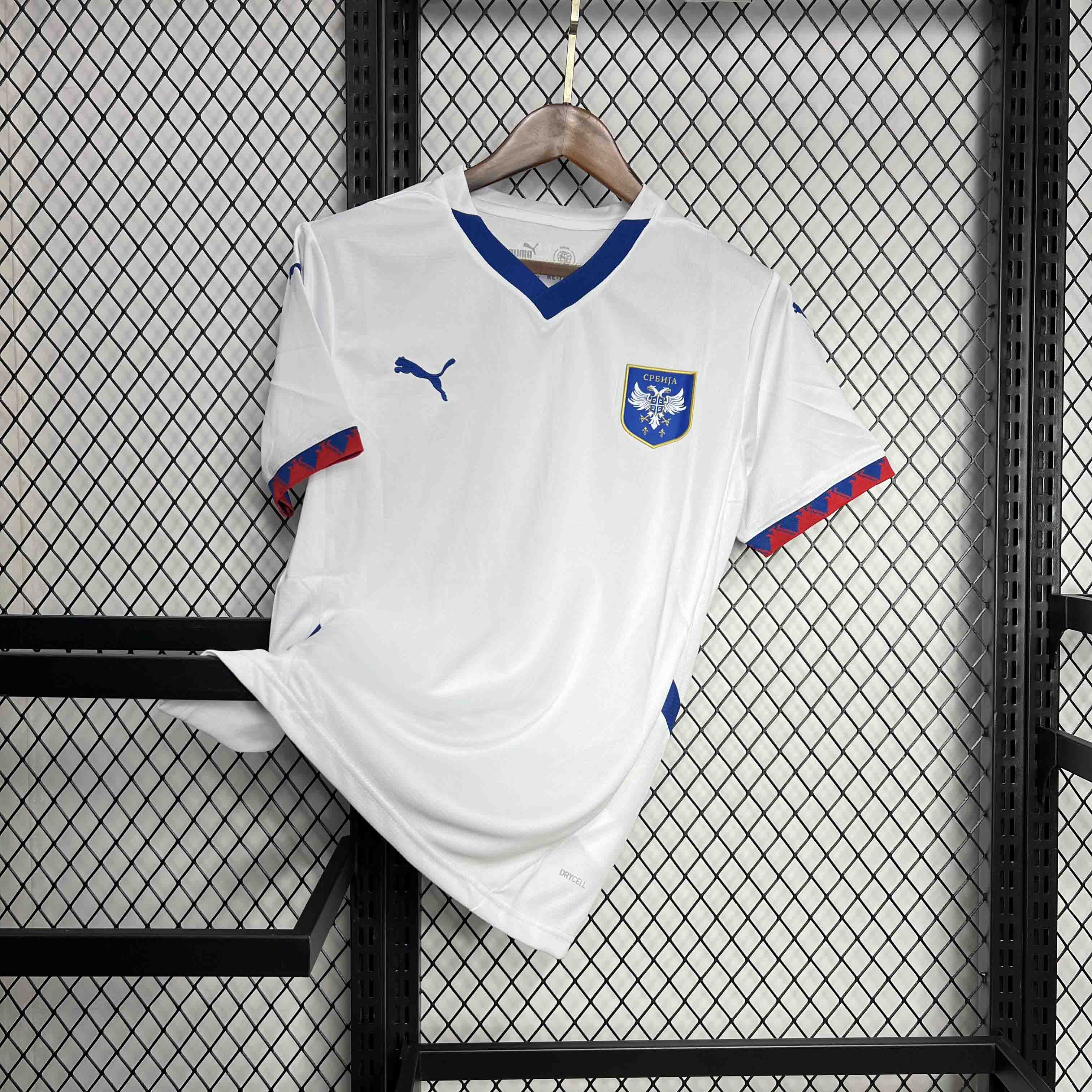 SIUjerseys-Serbia 2024 Away Jersey - Fans Version