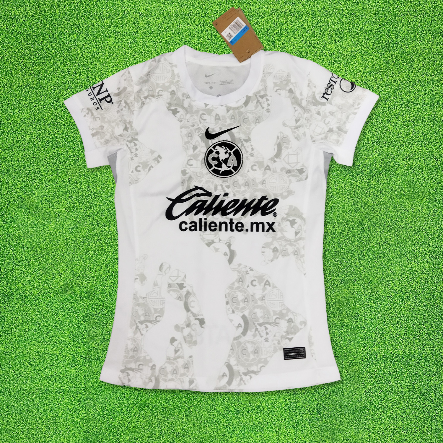 SIUjerseys-Women's Club América 24-25 White Goalkeeper Jersey