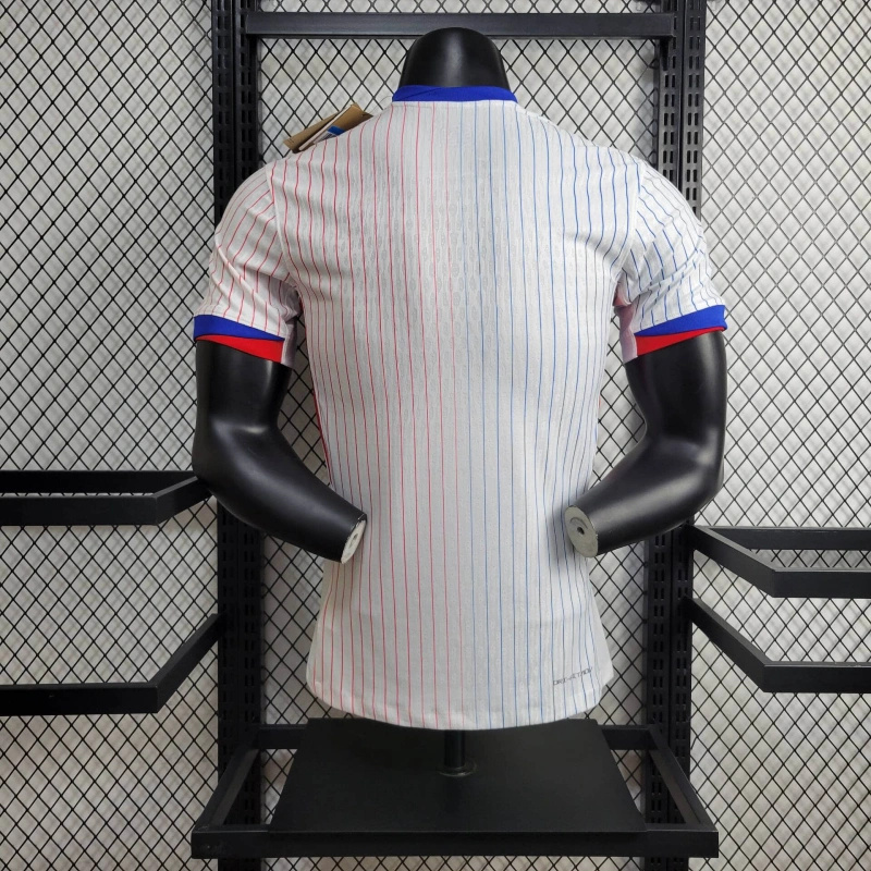 Higojerseys-France 2024 Away Stadium Jersey - Player Version