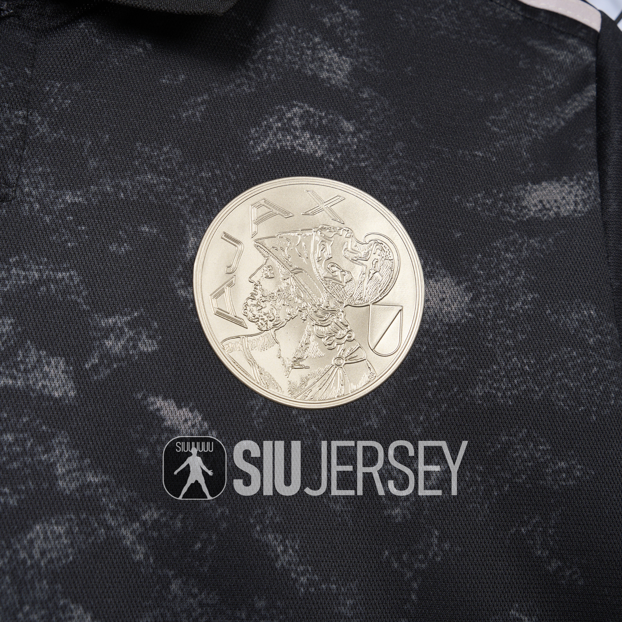 SIUjerseys-Ajax 24-25 Stone Island Co-brand Jersey - Fans Version