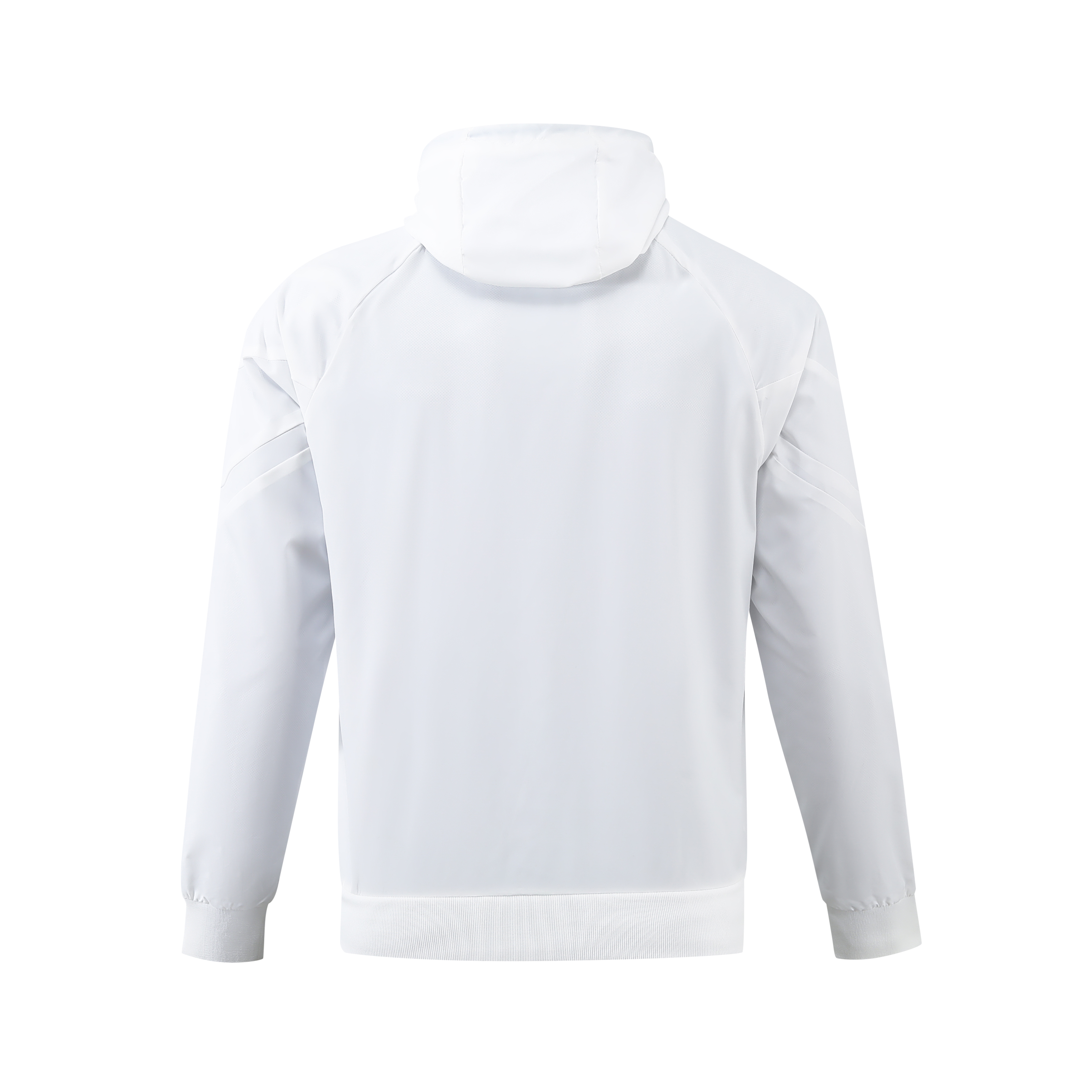 ManixJersey.com | England 2024 National Team Anthem White Hooded Windbreaker - Player Version -Customize Name, Number and Patch | Worldwide Shipping